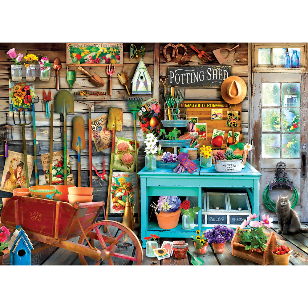 Eurographics The Potting Shed Spring Garden Puzzle - 1000 pc - Image 3