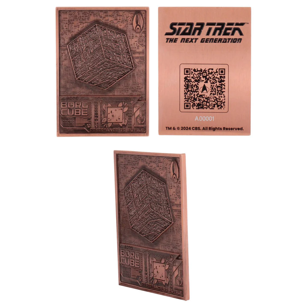 Exquisite Gaming Star Trek Digiplate Collector's Set - Metallic Collectible Cards - Image 3