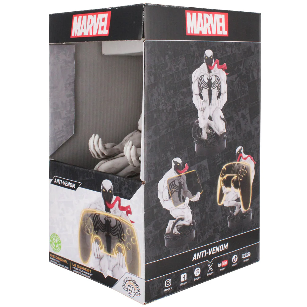 Exquisite Gaming Marvel Anti-Venom Cable Guys Controller & Phone Holder - Image 4
