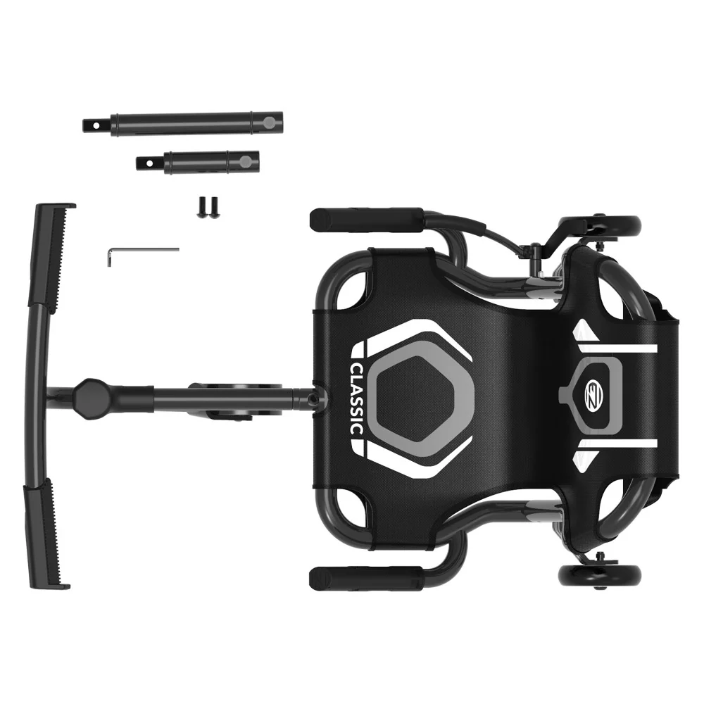 EzyRoller - Classic X Series - Black Ride-On Scooter for Kids - Image 3