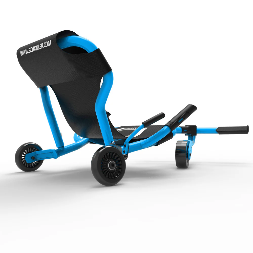 EzyRoller Classic X - Blue - Extendable Ride-On Scooter for Kids, 154lb Capacity - Image 2