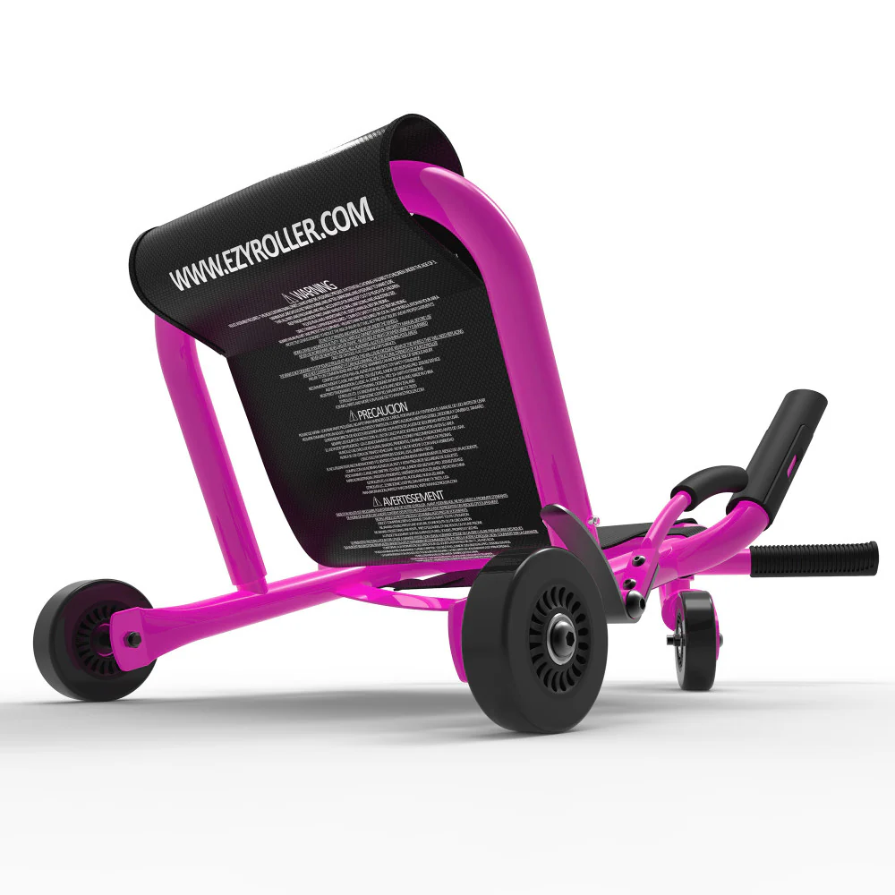 EzyRoller Mini - Pink - Ride-On Scooter for Toddlers & Kids, 45lb Capacity, Ages 2+ - Image 2