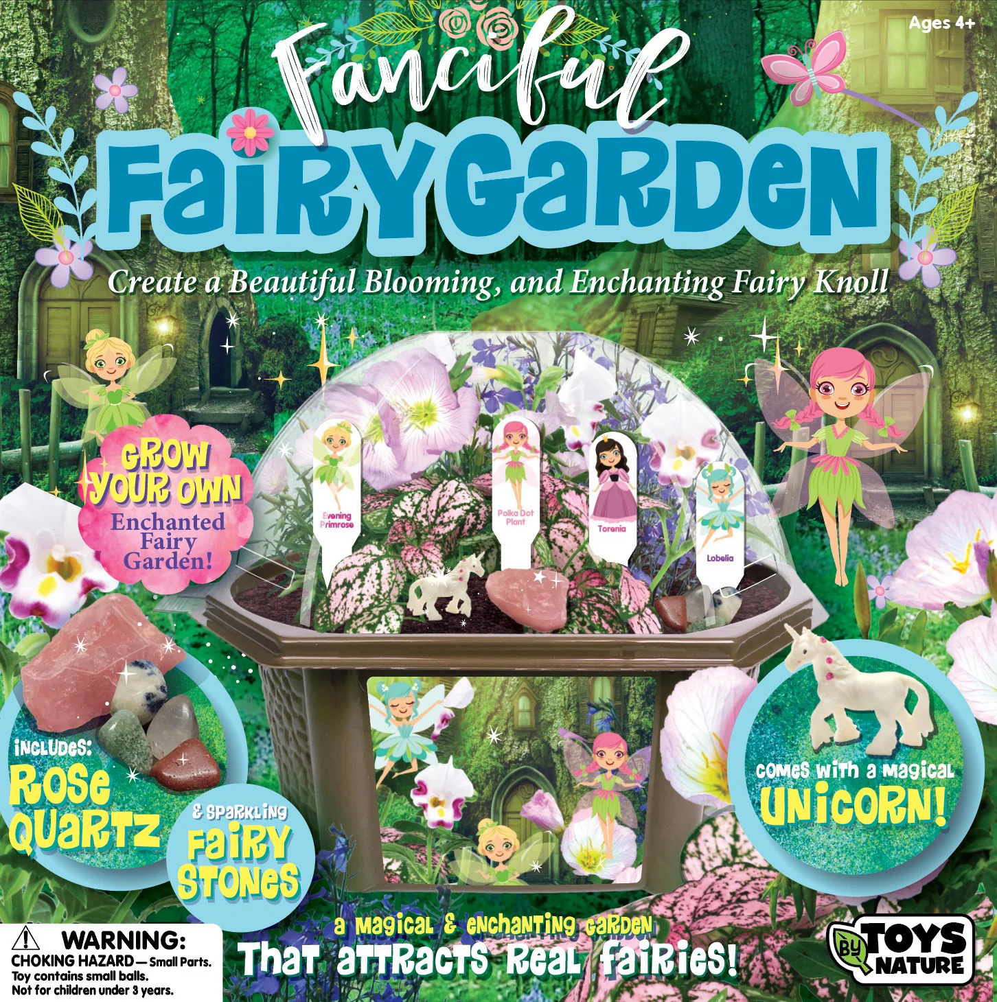 Toys'R'Us Fanciful Fairy Garden Interactive Terrarium Kit - Image 2