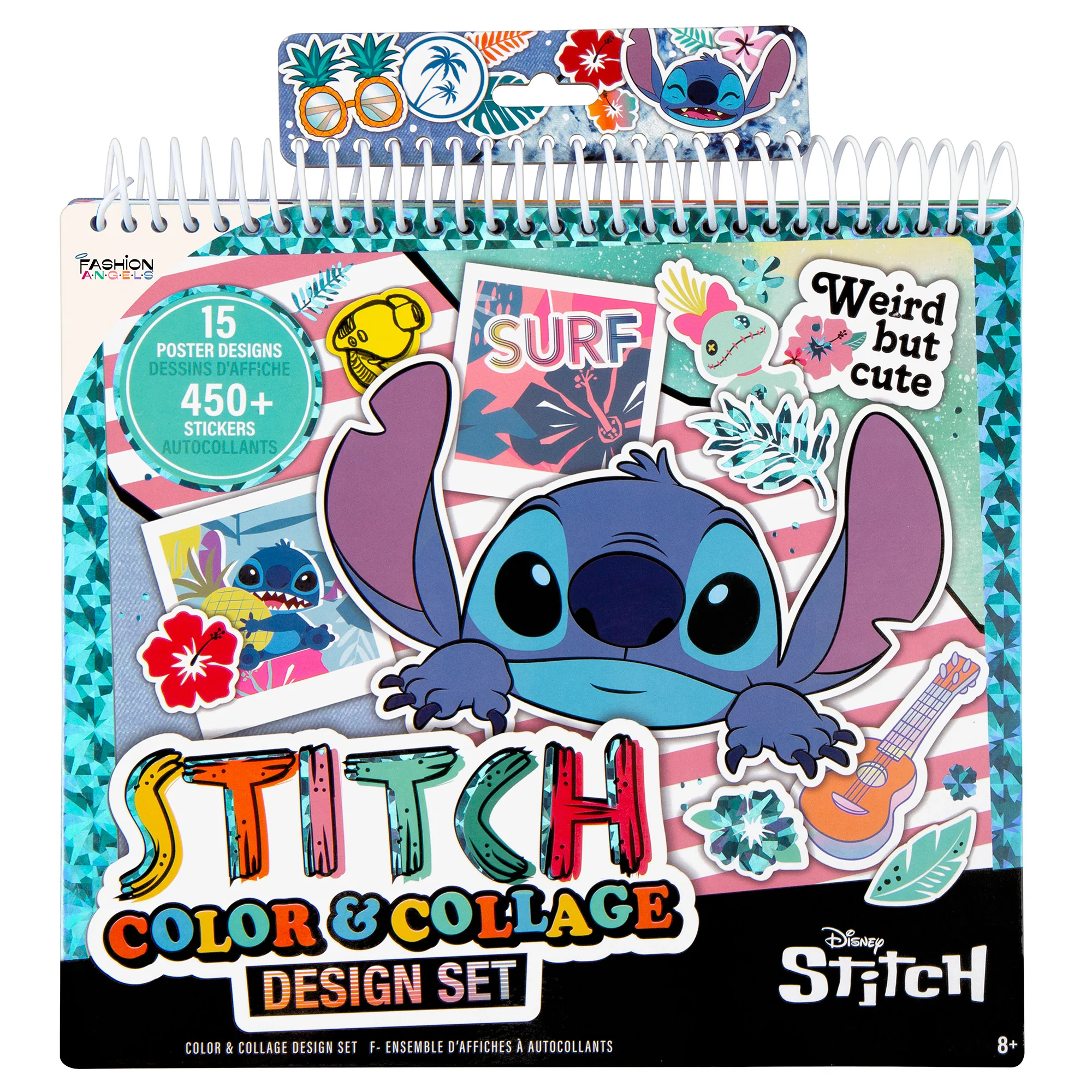 Fashion Angels Disney Stitch Color & Collage Kit - Creative Poster Set for Kids 8+ - Image 2