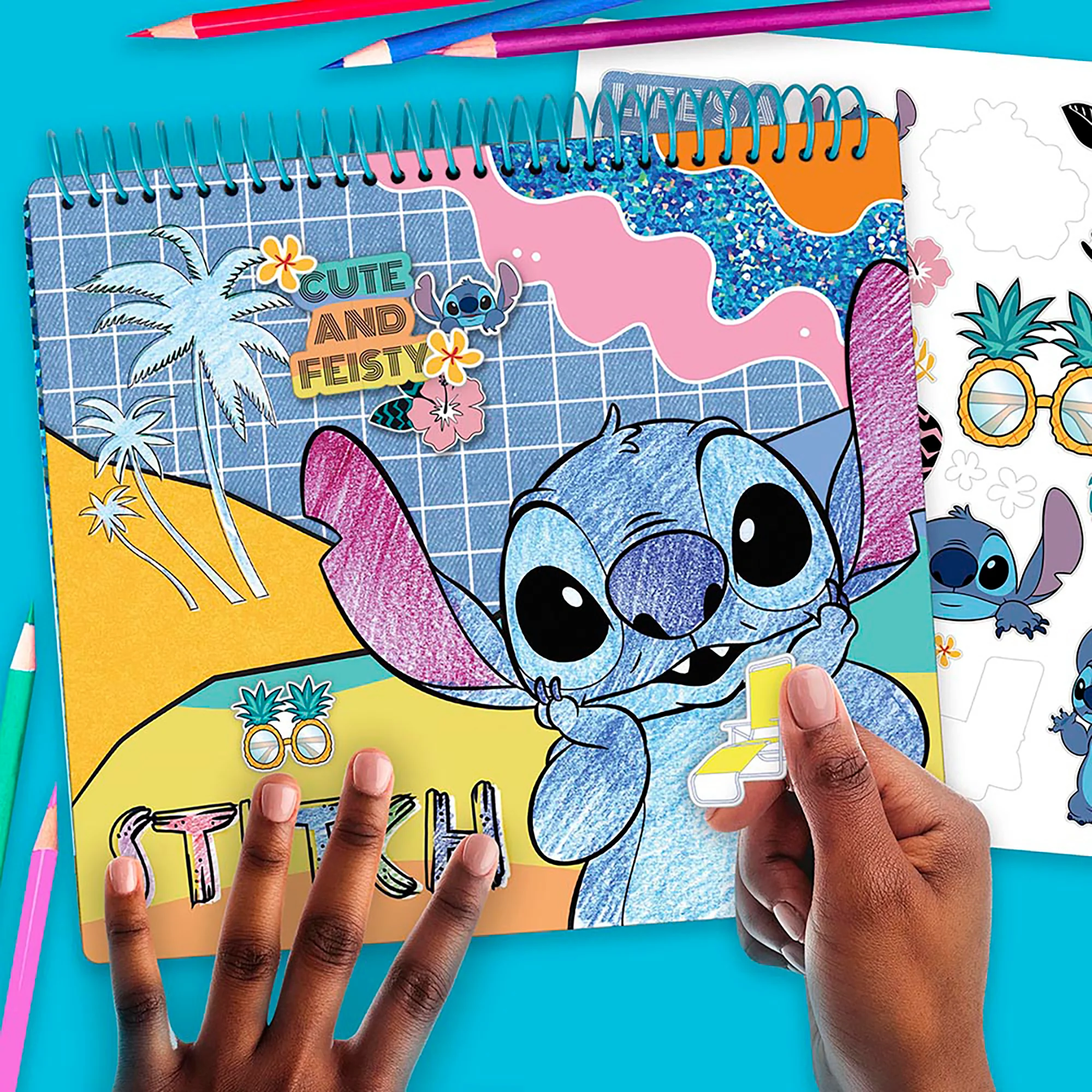 Fashion Angels Disney Stitch Color & Collage Kit - Creative Poster Set for Kids 8+ - Image 3