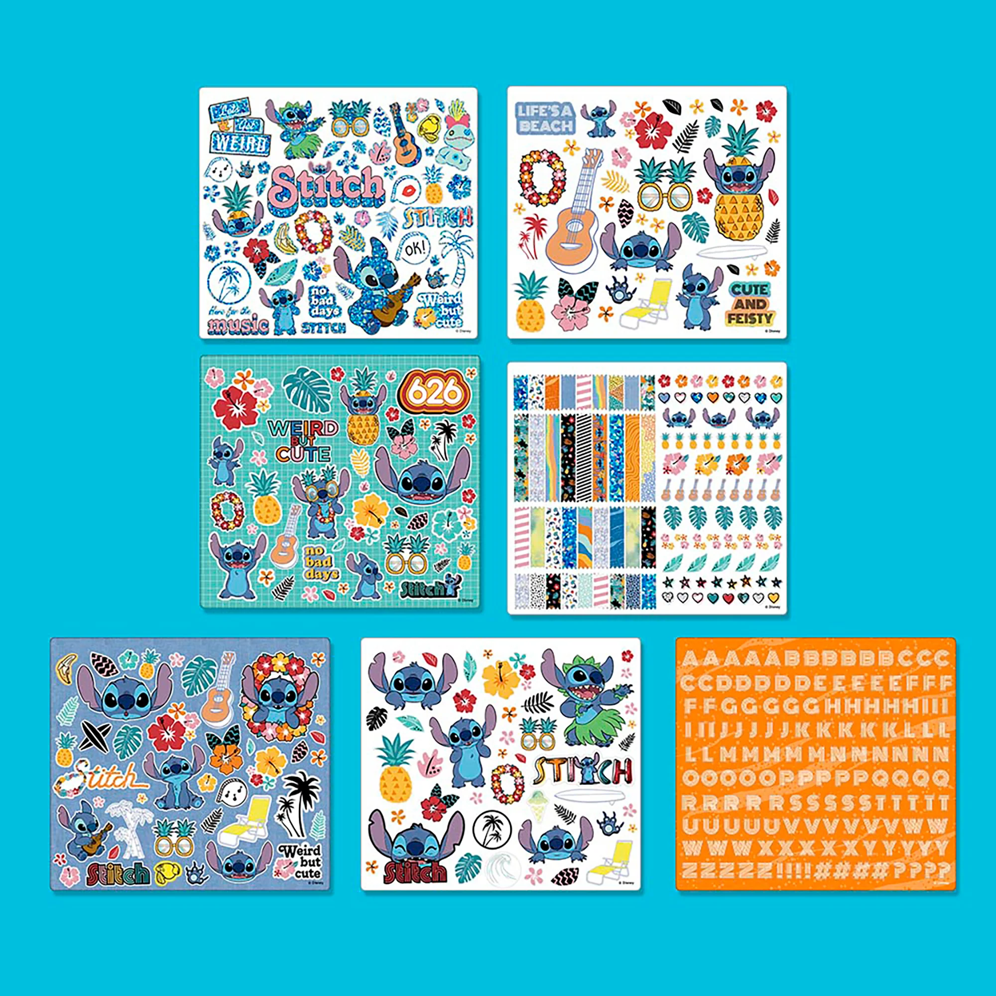 Fashion Angels Disney Stitch Color & Collage Kit - Creative Poster Set for Kids 8+ - Image 5