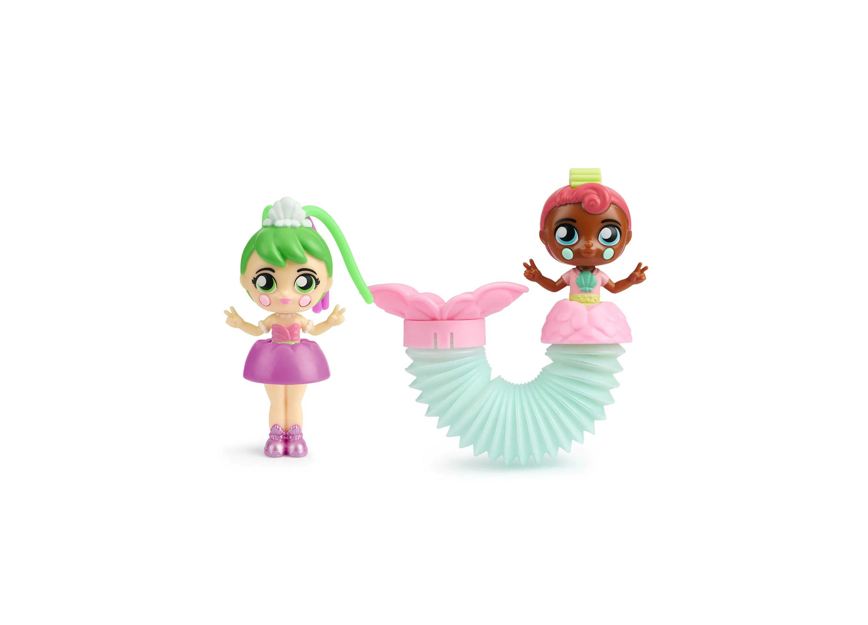 Fashion Fidgets Fantasy Series Mermaids Interactive Doll Set - Image 3