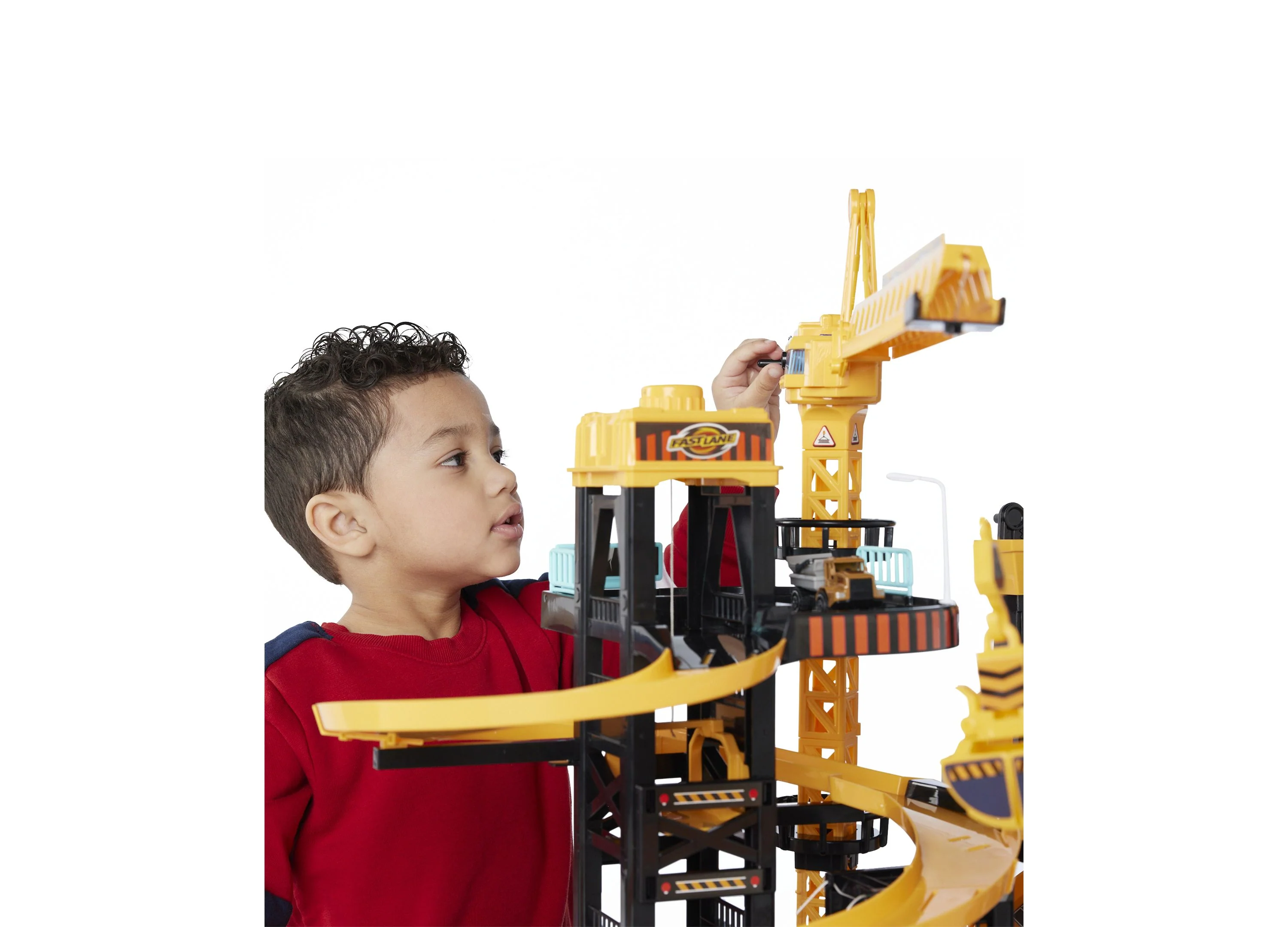 Toys R Us Fast Lane 110-Piece Lights & Sounds Construction Playset - Image 6