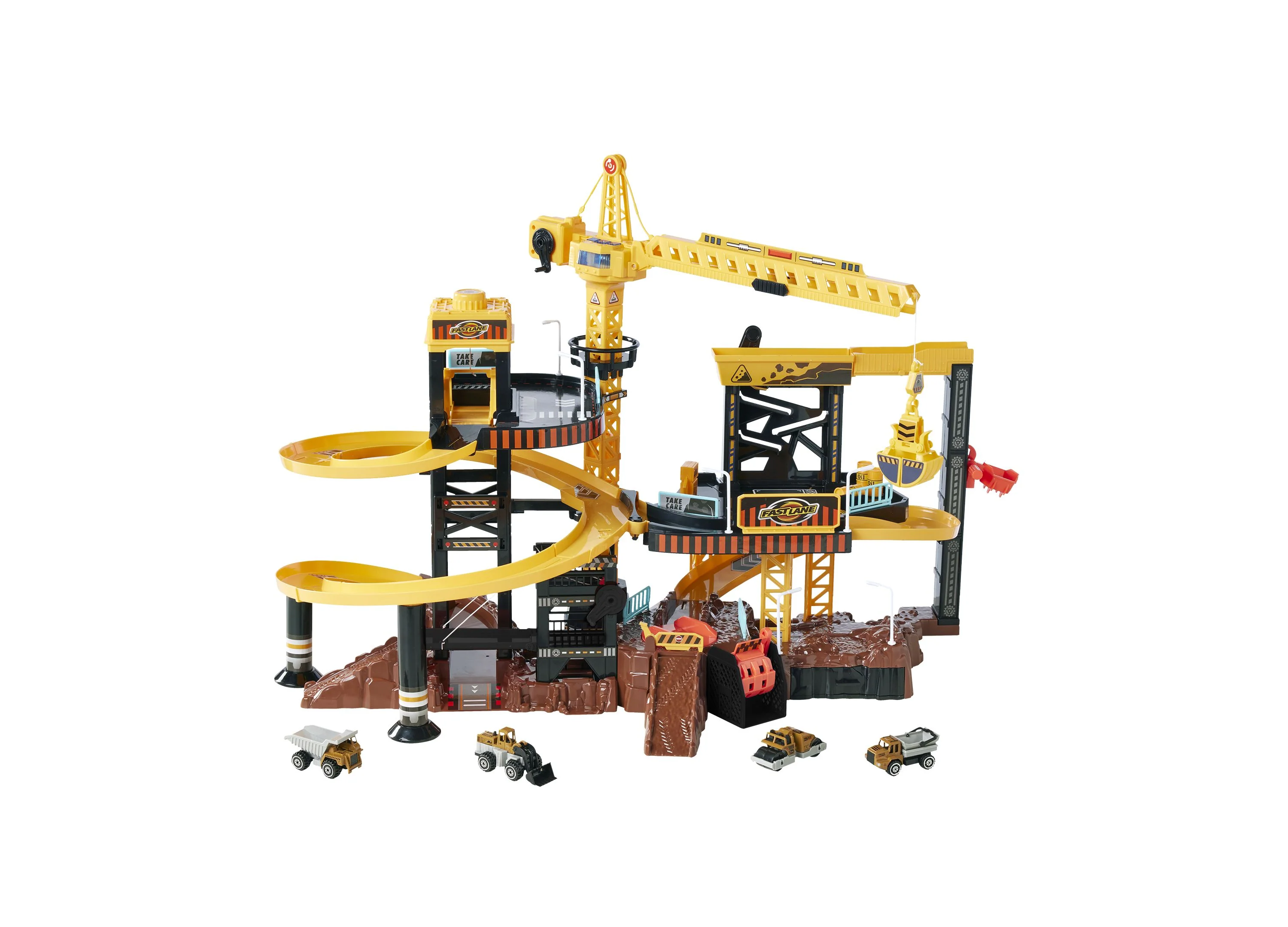 Toys R Us Fast Lane 110-Piece Lights & Sounds Construction Playset - Image 9