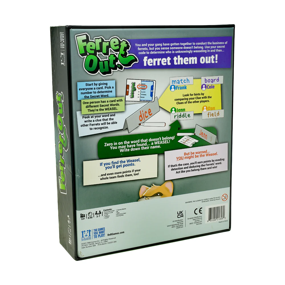 Ferret Out Secret Word Strategy Board Game by R&R Games - Image 2