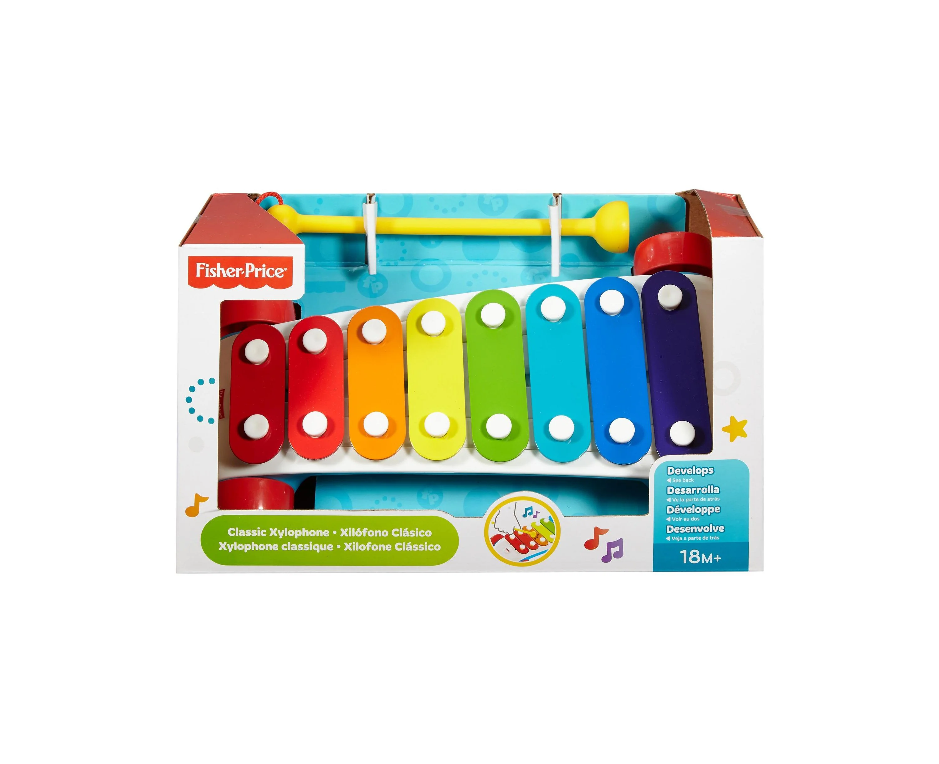 Fisher-Price Classic Xylophone Musical Pull Toy - Image 3