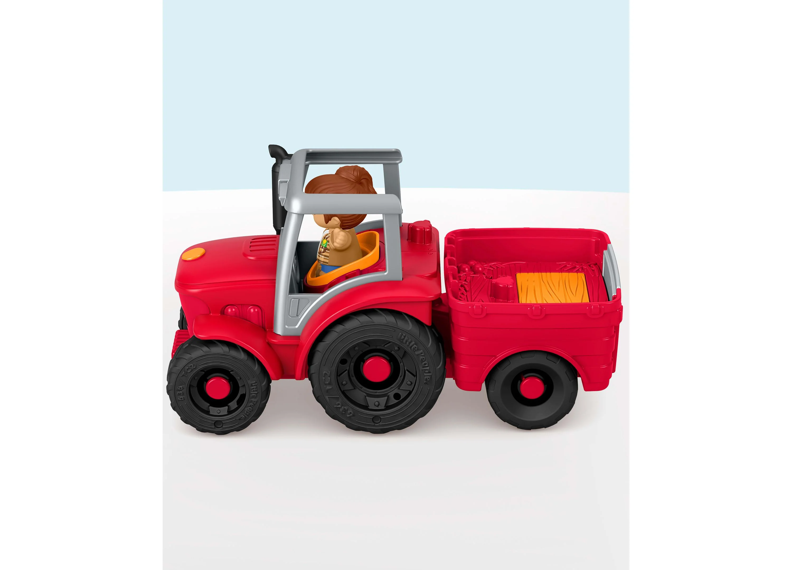 Fisher-Price Little People Caring Fun Animal Tractor Playset Ages 1+ - Image 4