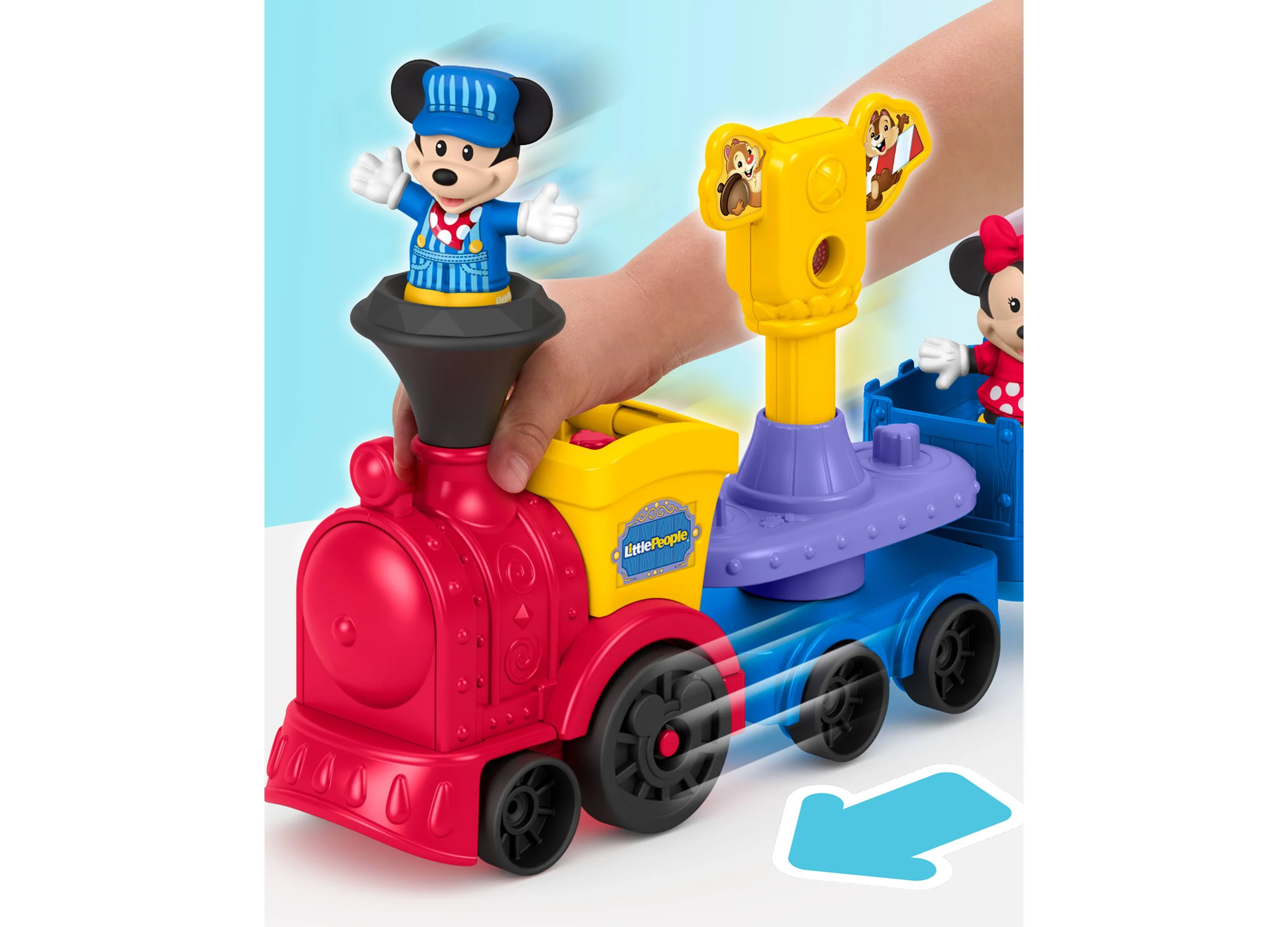 Fisher Price Little People Disney Jr. Mickey and Minnie Musical Train - Image 4