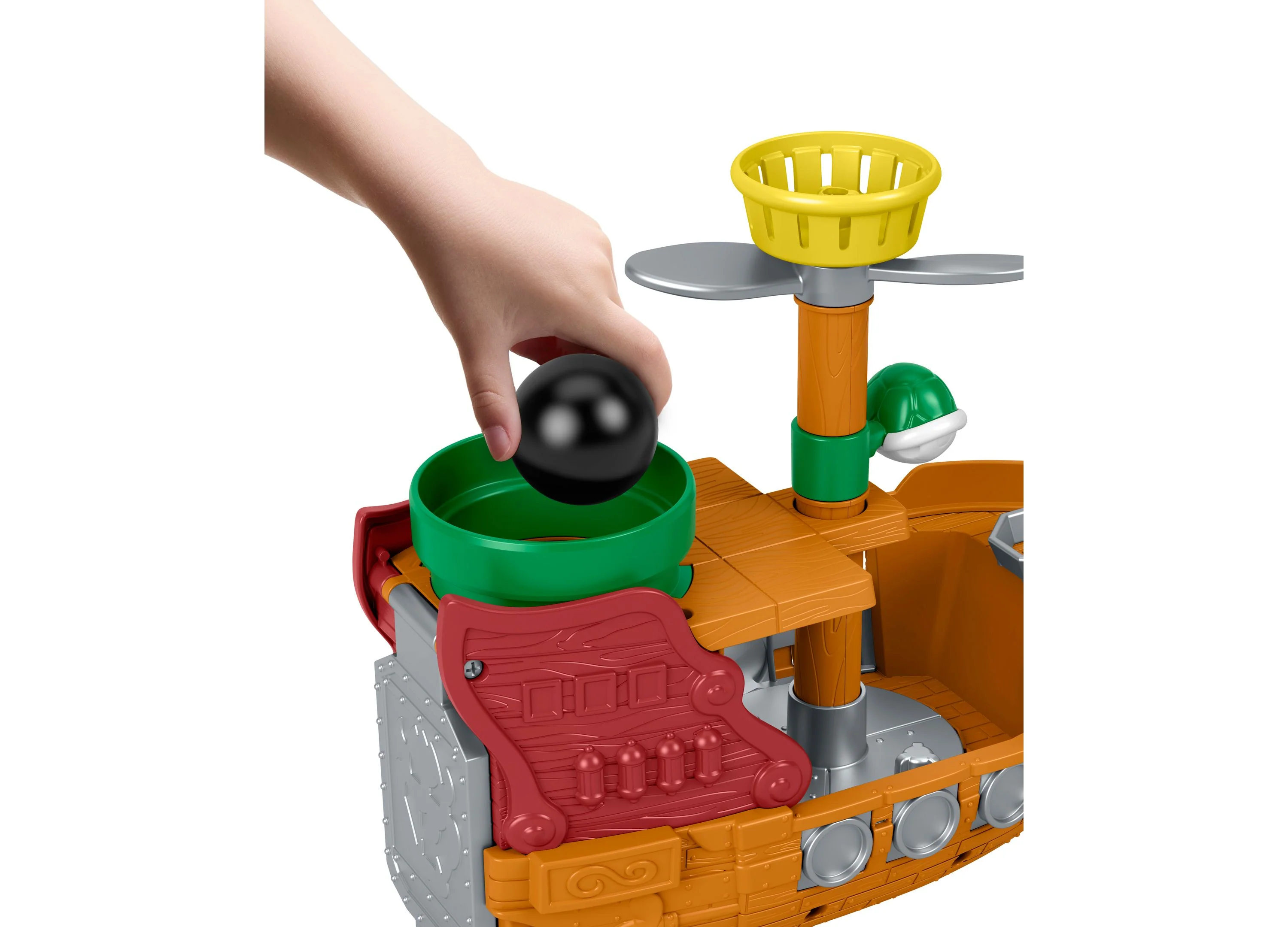 Fisher Price Little People My Mario Bowser's Airship Playset - Image 2