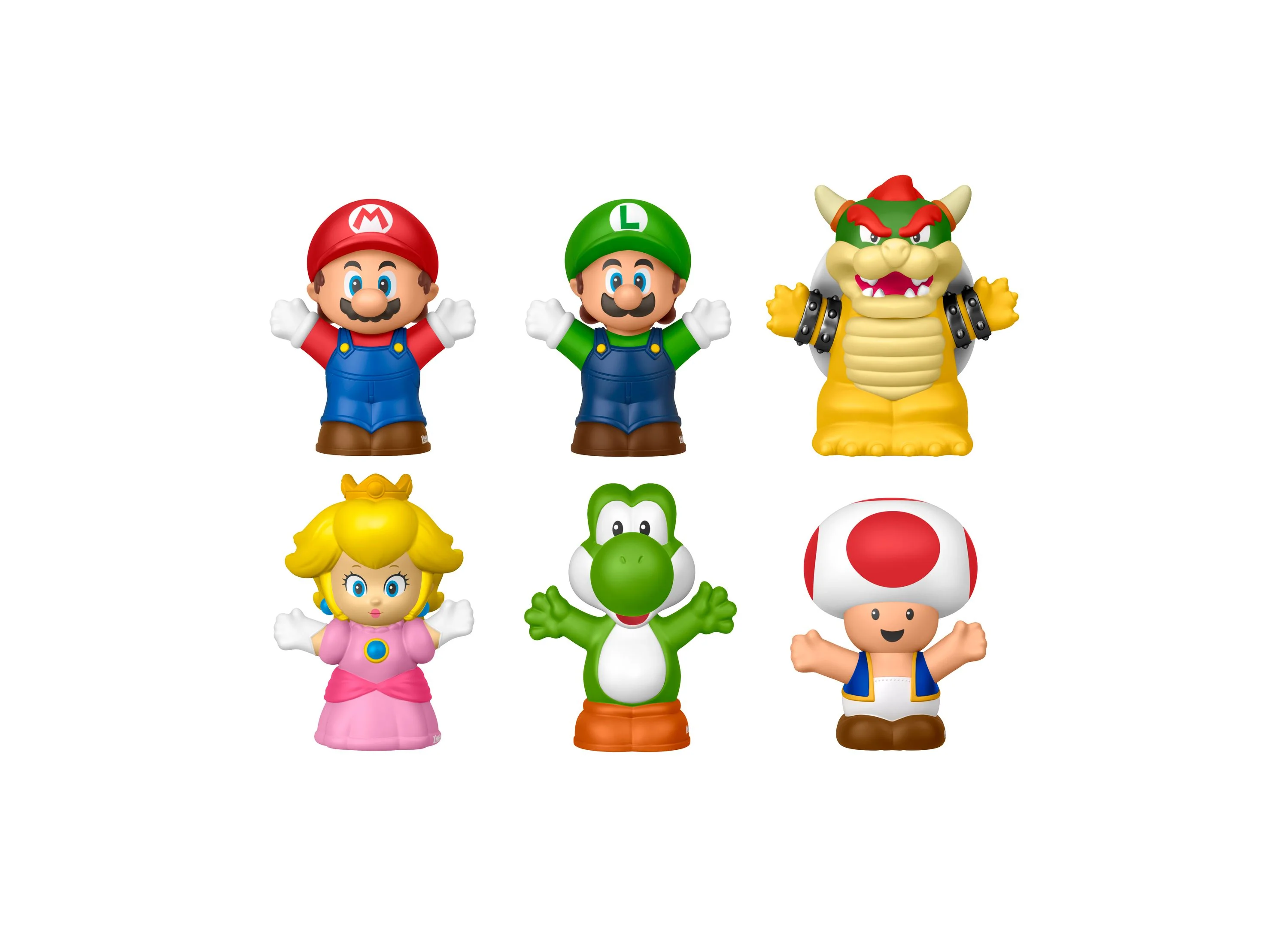 Fisher Price Little People Super Mario 6-Figure Playset - Image 2