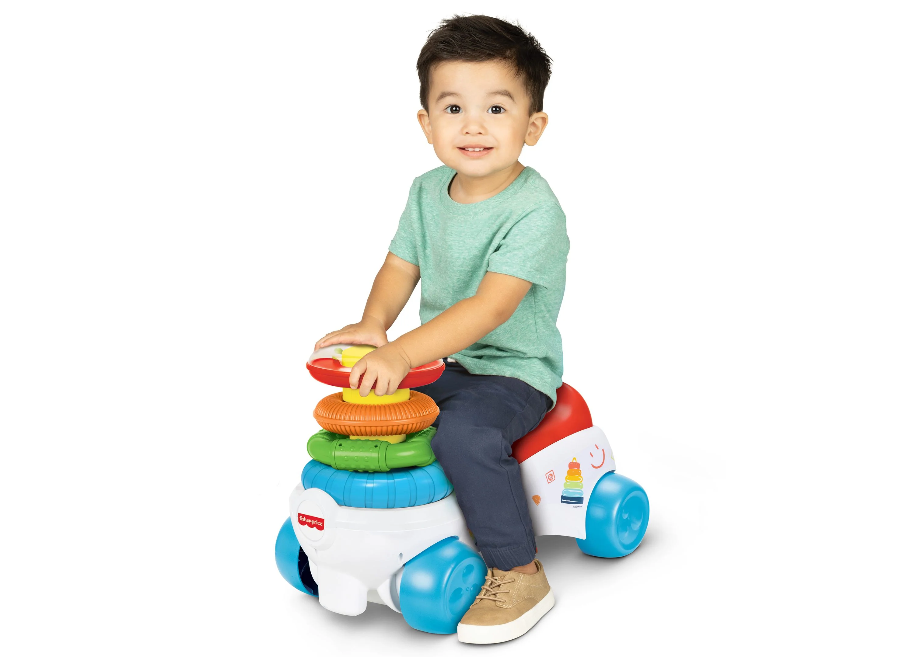 Fisher-Price Rock-A-Stack Ride-On Toy - Image 3