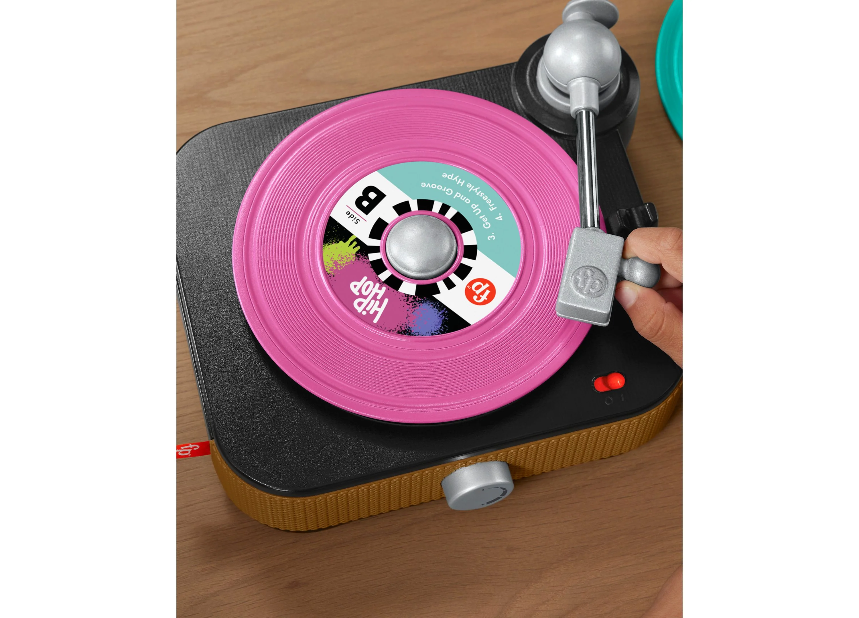 Fisher-Price Rockin' Record Player Preschool Musical Toy - Image 4