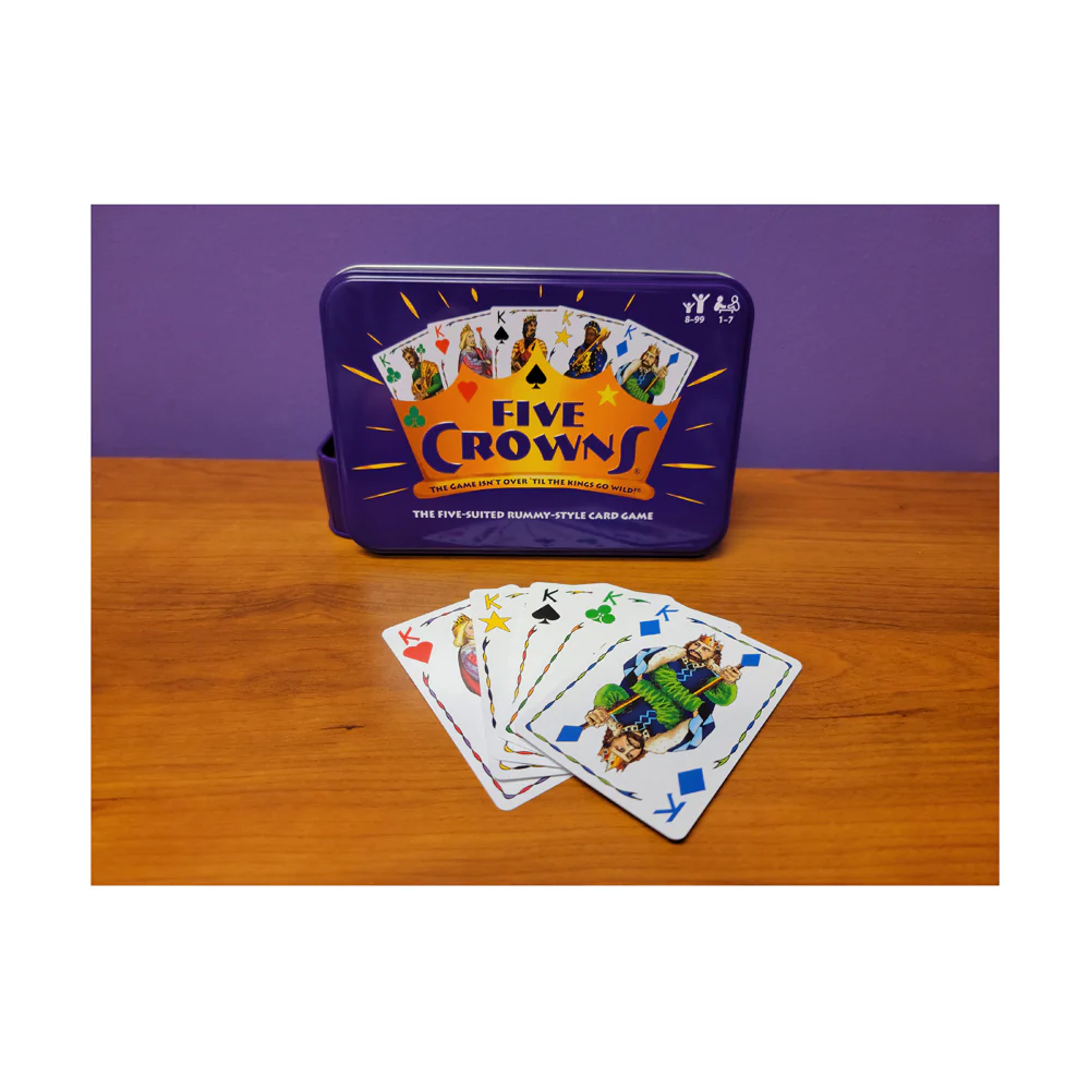Five Crowns Card Game - Award-Winning Five-Suited Rummy-Style Game - Image 3