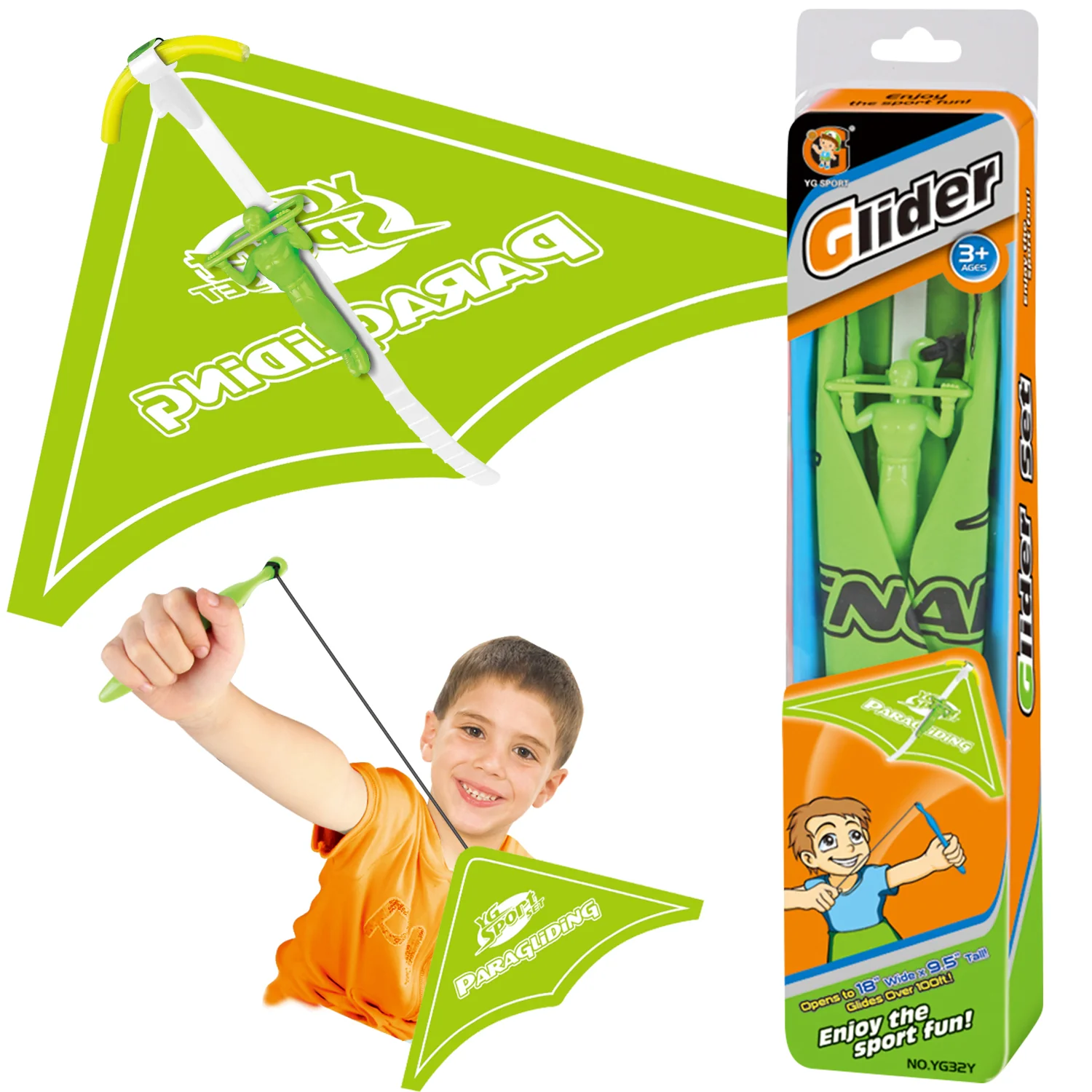 Sky-High Adventure Glider 4pk - Multicolor Parachute Fun for Kids 3+ - Image 3