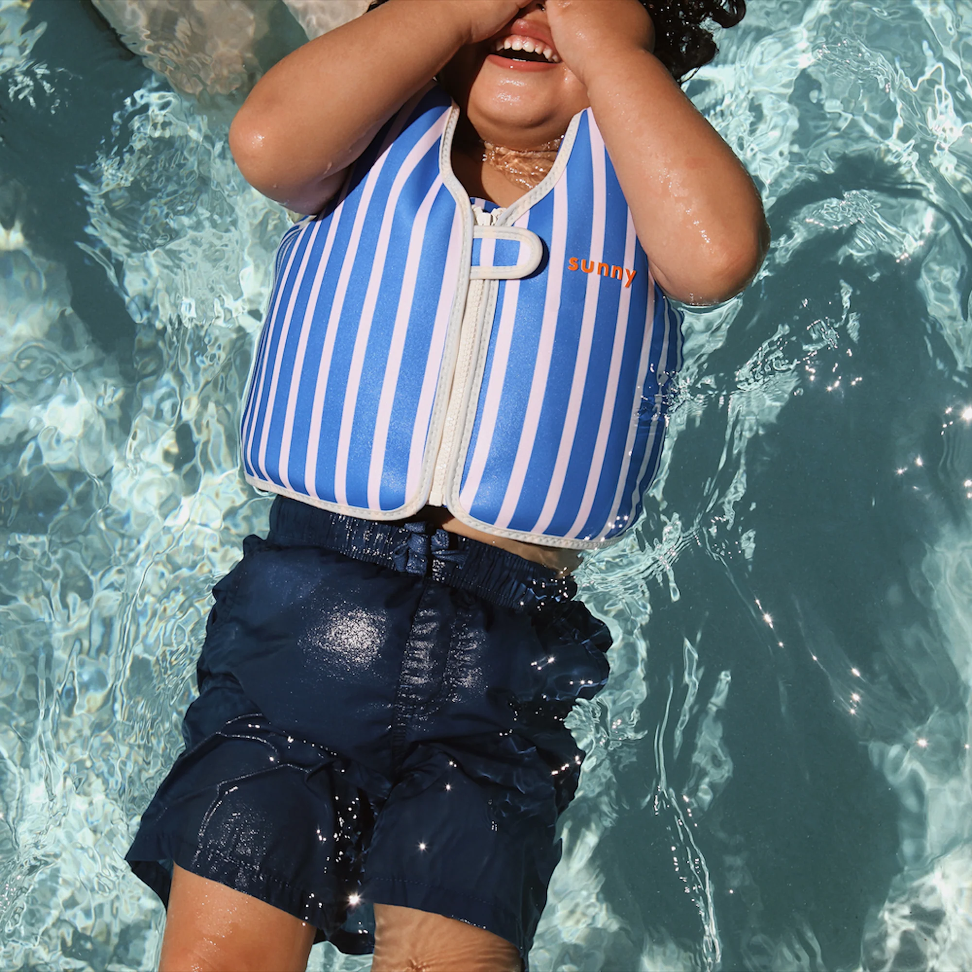 Sunnylife Tino The Tiger Float Vest With Anti-Rise Safety Strap - Image 4