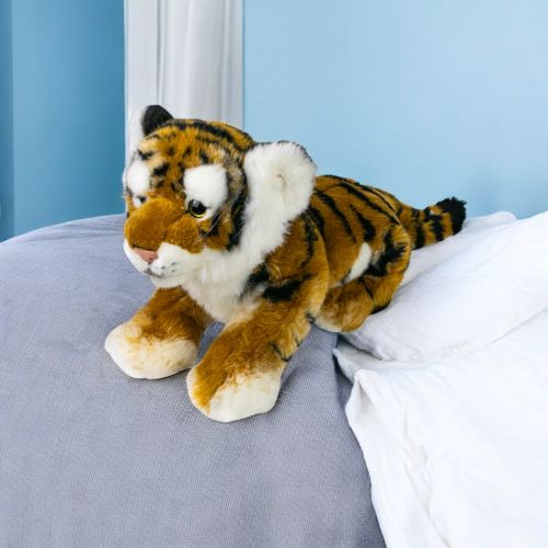 Floppy Brown Tiger 12in Plush - Image 5