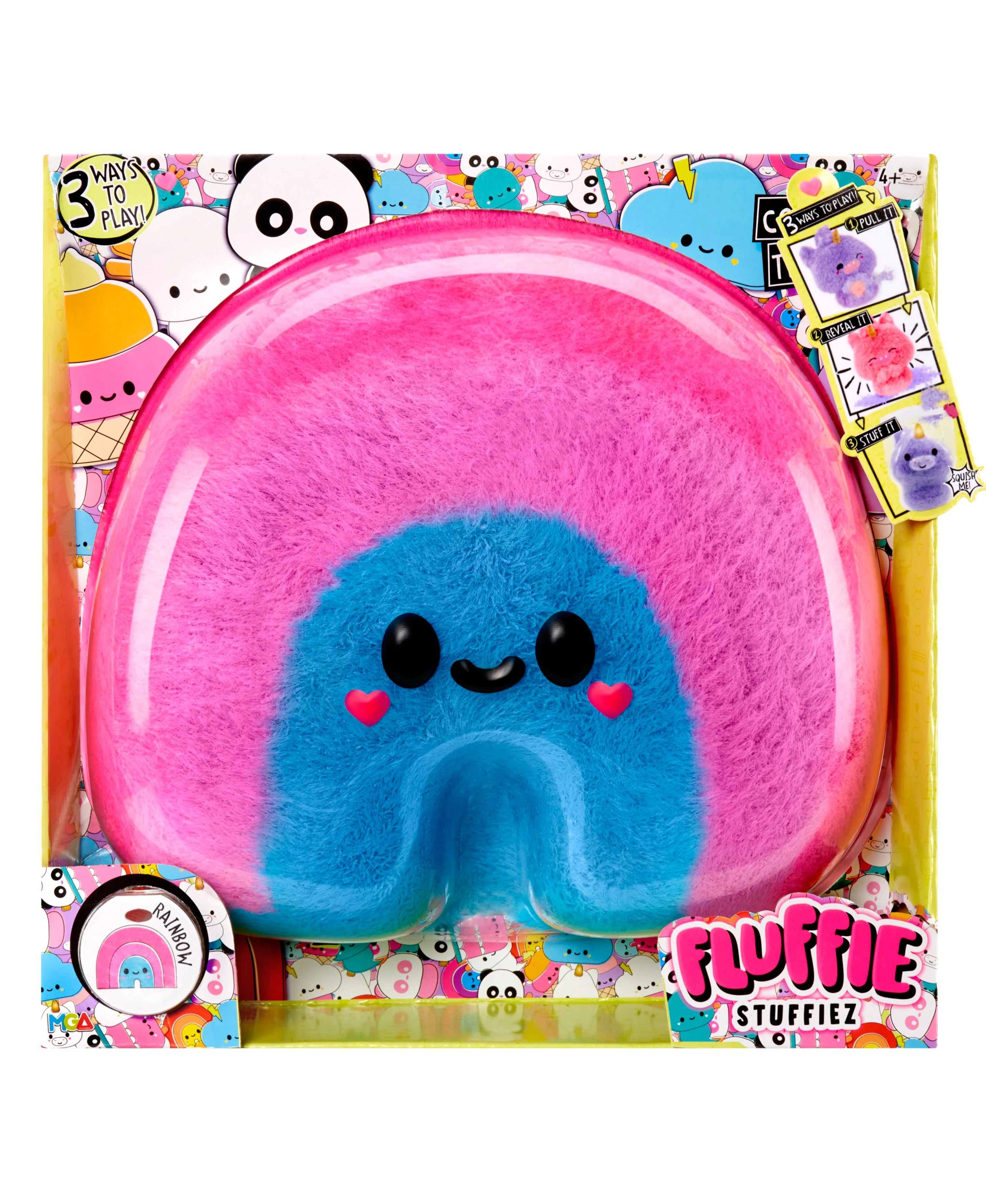 Fluffie Stuffiez 11 inch Interactive Large Plush - Rainbow - Image 2