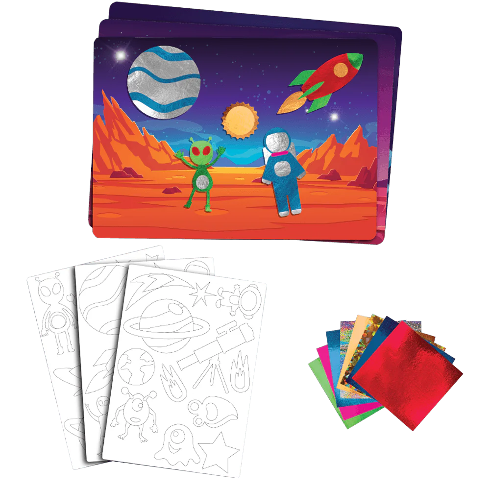Foil Fun Space Explorer Foil Art Craft Kit - Image 2