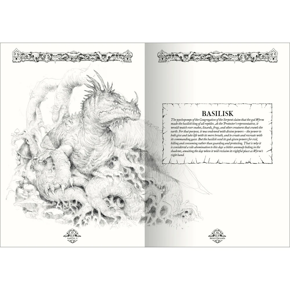 Forbidden Lands: Book of Beasts - RPG Hardcover Bestiary - Image 2