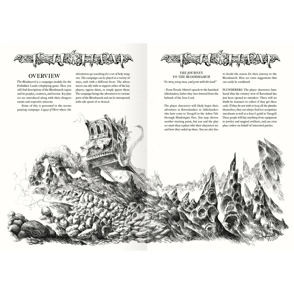 Forbidden Lands: The Bloodmarch - RPG Hardcover Expansion - Image 3