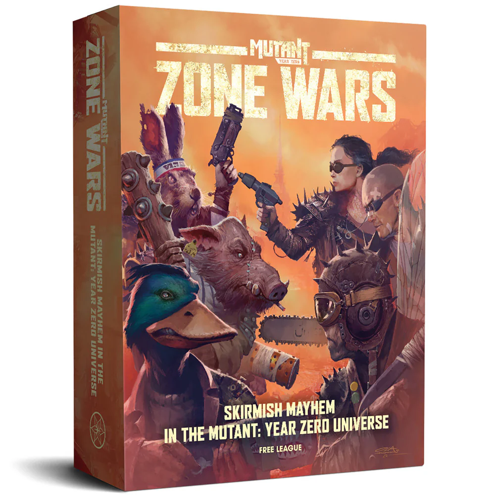 Free League Mutant Year Zero: Zone Wars - Core Miniatures Set