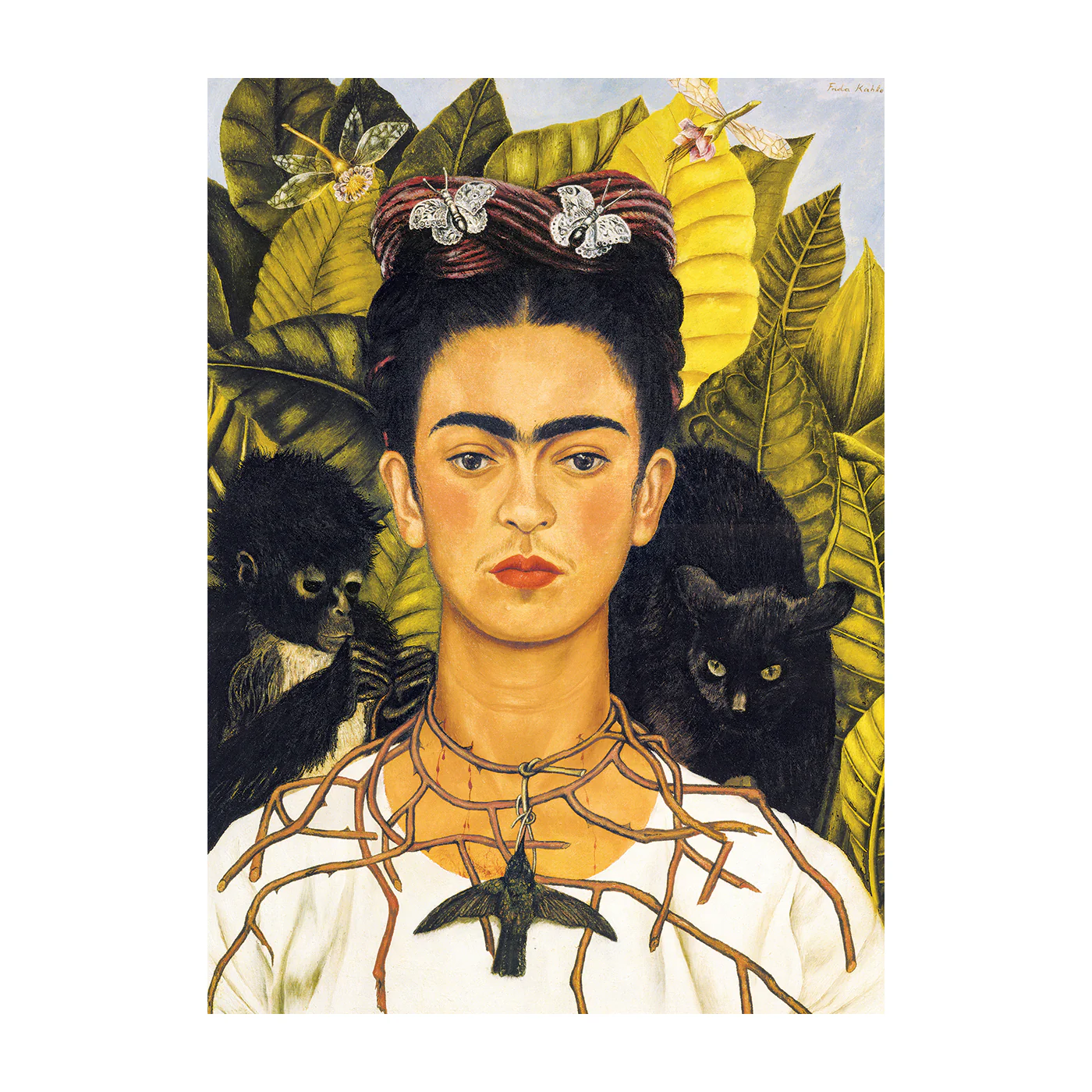 EuroGraphics Frida Kahlo's Self-Portrait Jigsaw Puzzle - 1000 pc. - Image 2