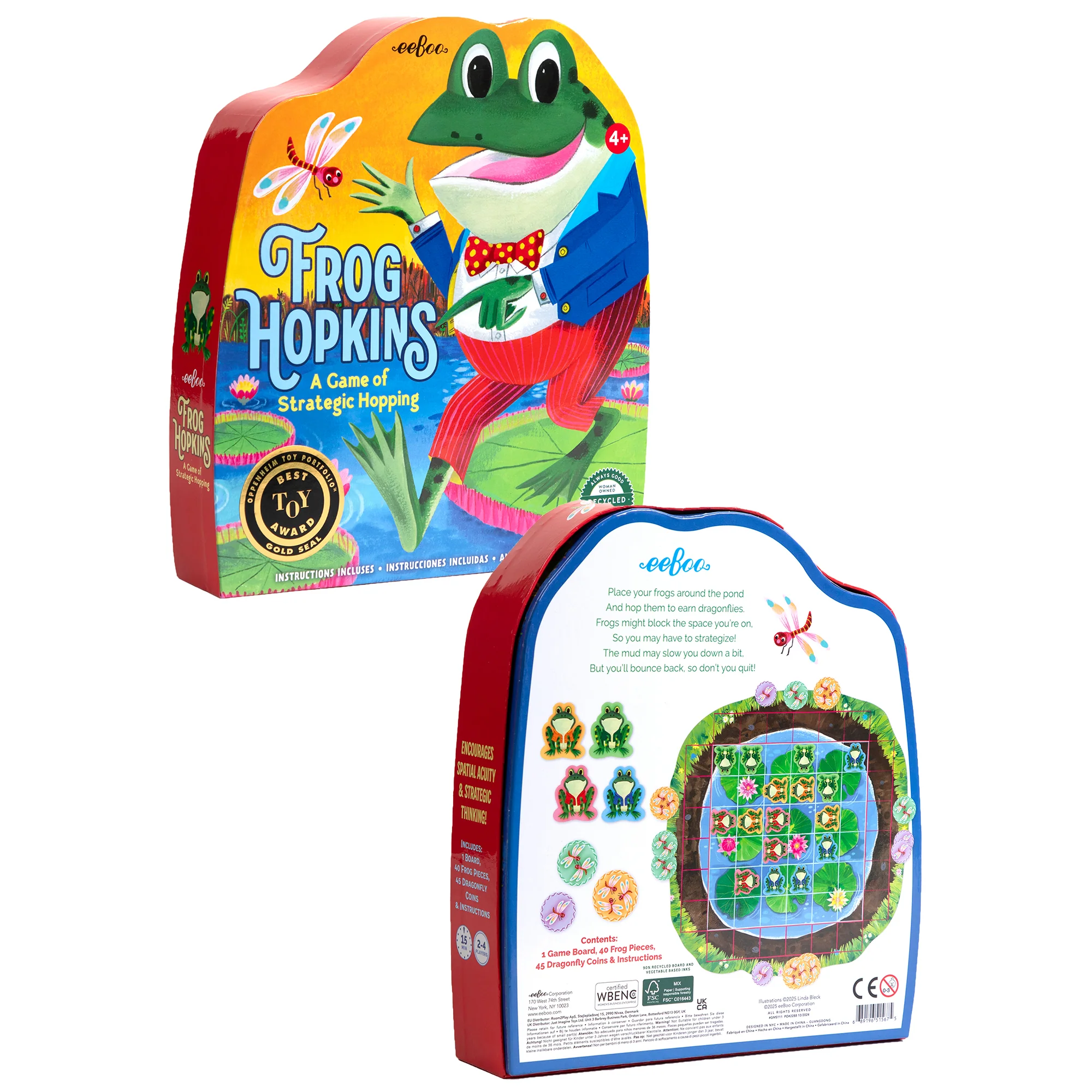 Frog Hopkins Board Game: Strategic Leap & Collect Fun - Image 5