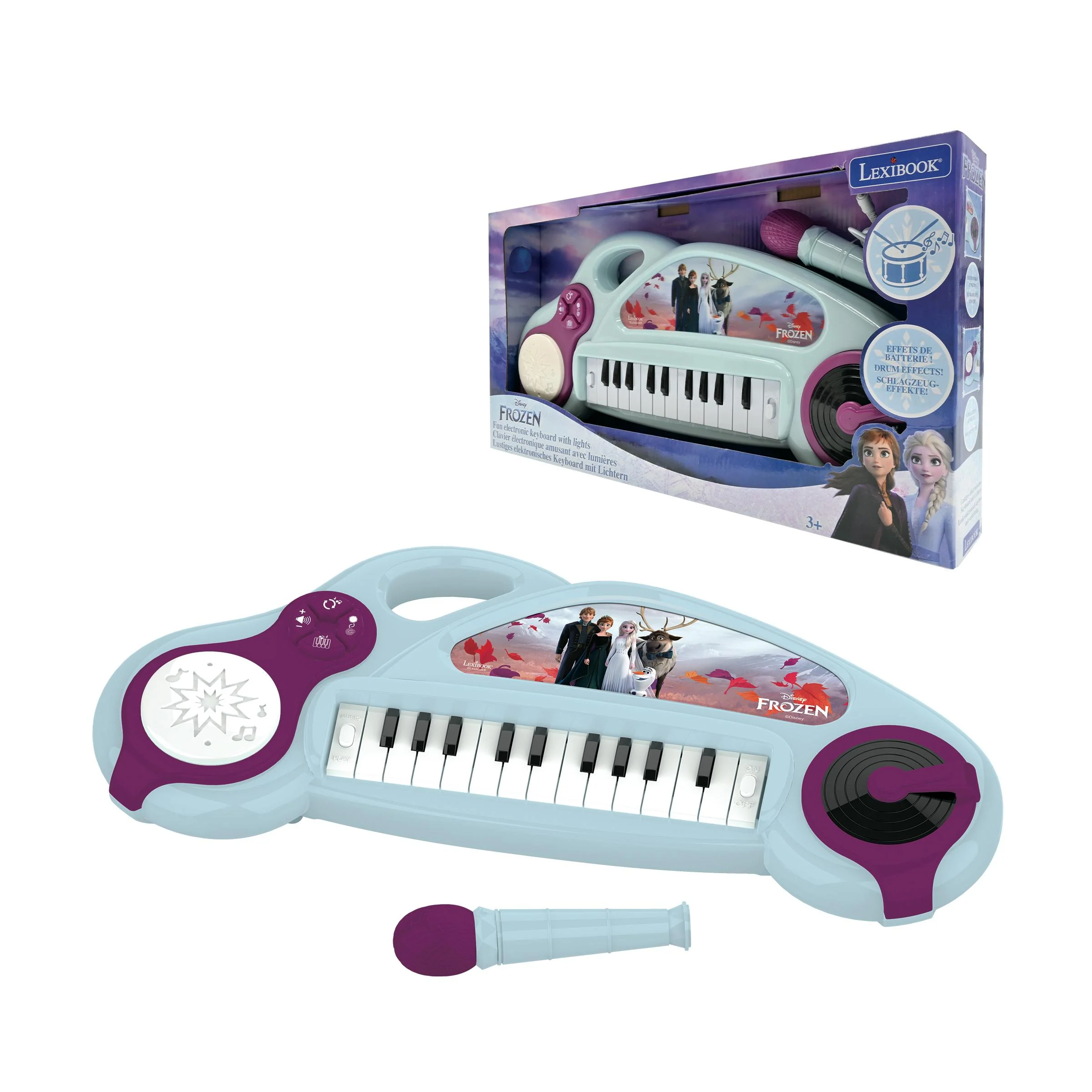 Frozen Fun Electronic Keyboard with Built-in Speaker - Image 3