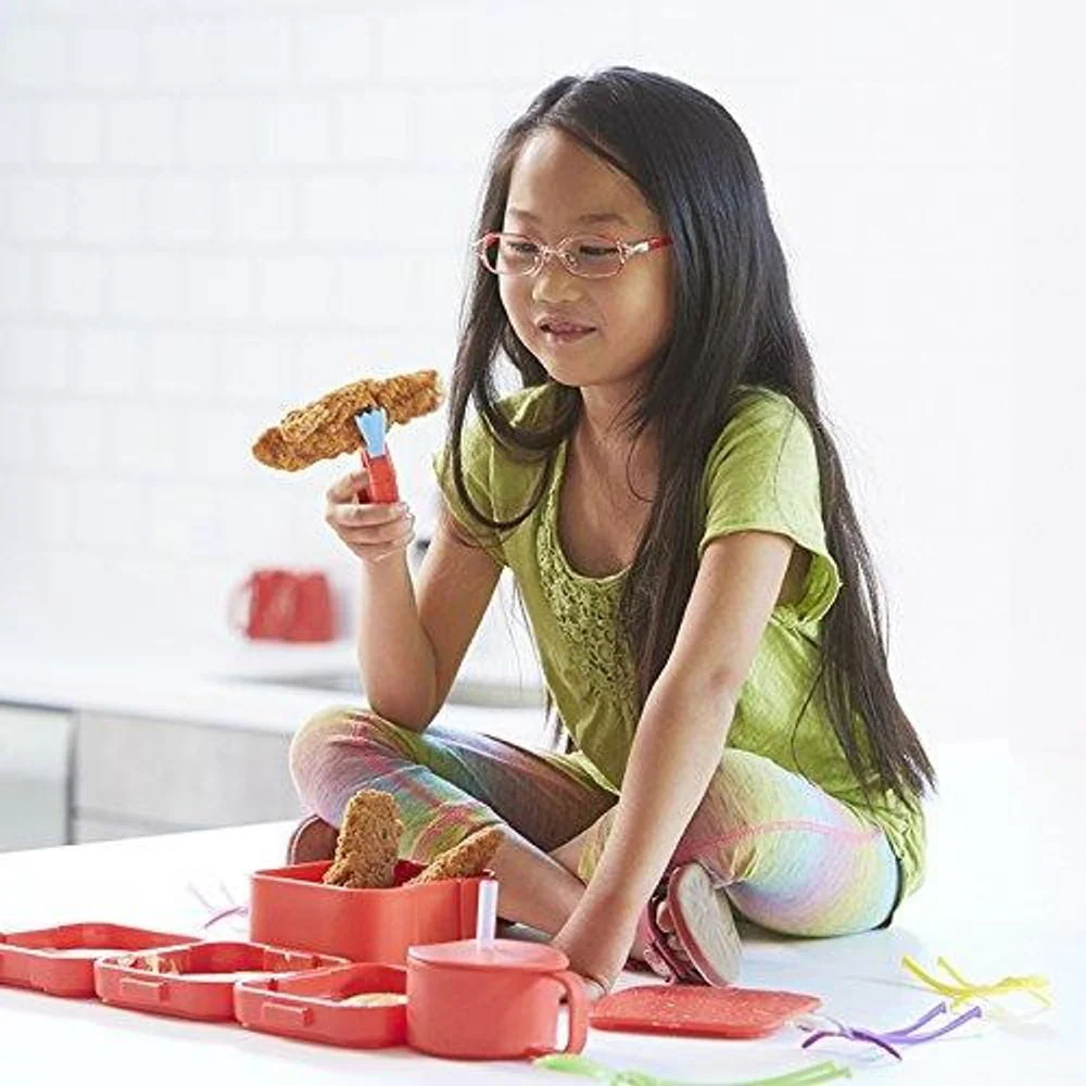 Fun Eating Devices Crabby Grabby - Red/Blue
