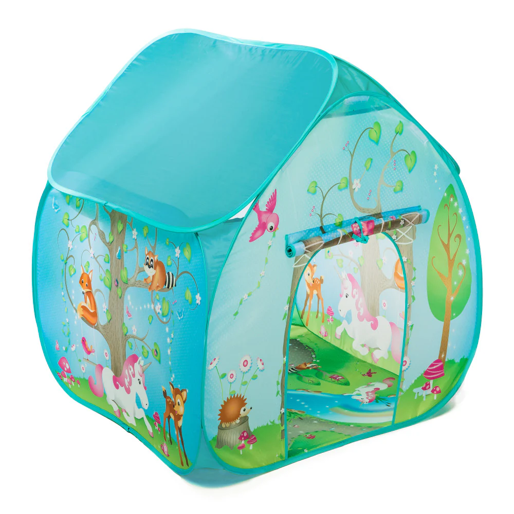 Fun2Give Pop-It-Up Enchanted Forest Play Tent – Colorful Imaginative Playhouse