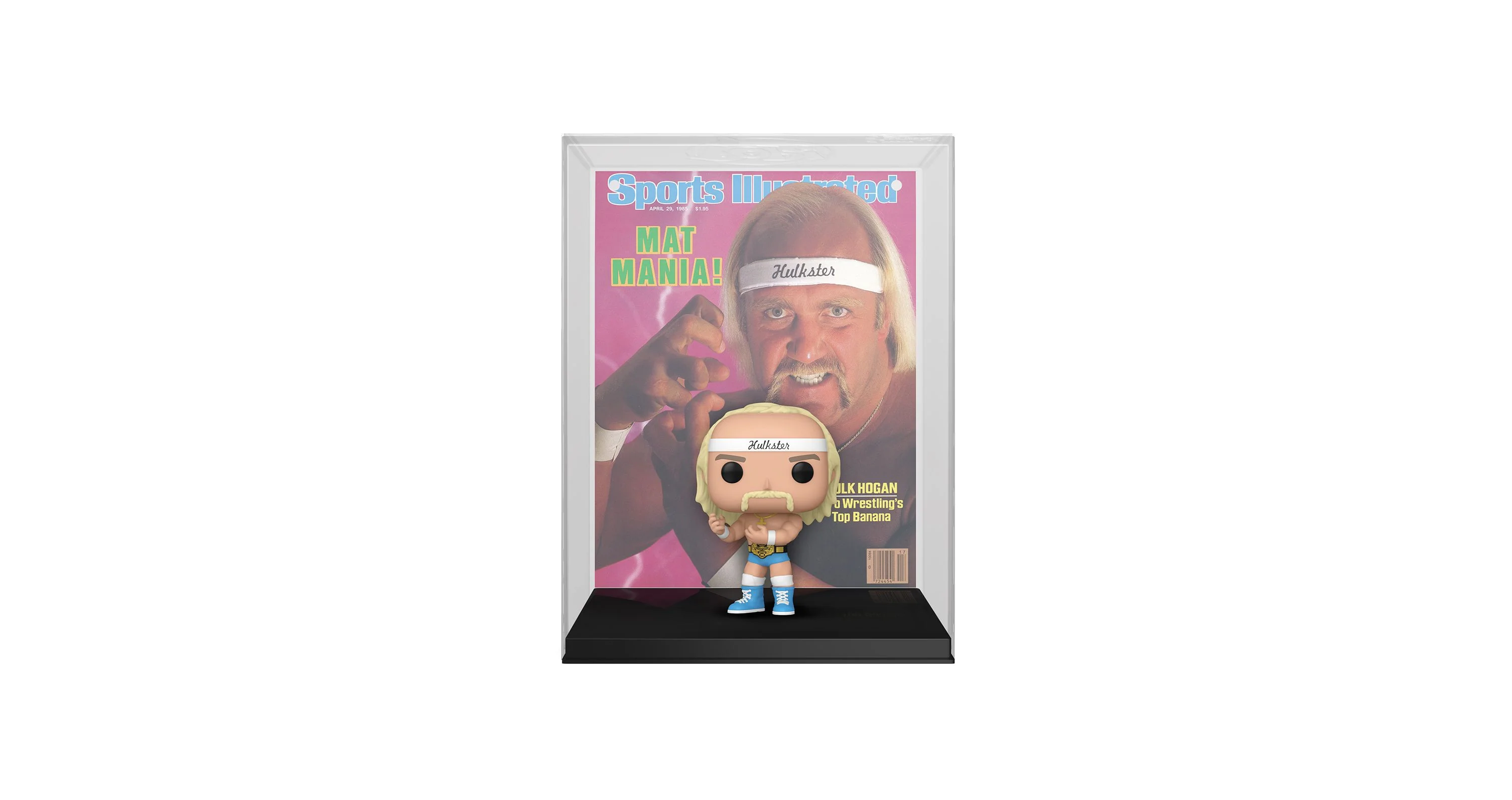 Funko Pop! WWE Hulkster 4-inch Vinyl Figure with Sports Illustrated Cover - Image 3