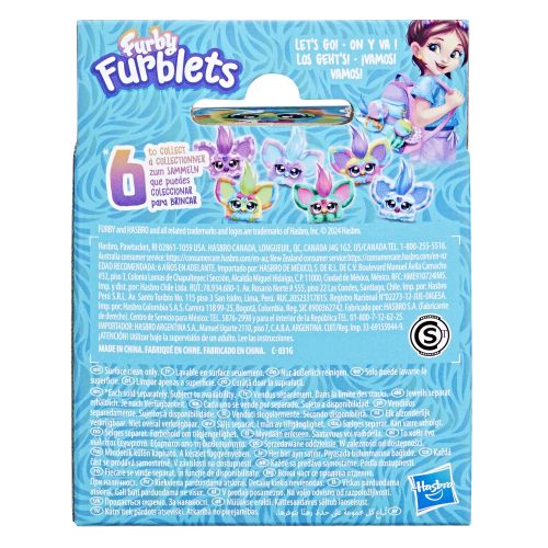 Pix-Elle Furblet Game On Gamer with Pixelated Rainbow Fur and Keychain - Image 3