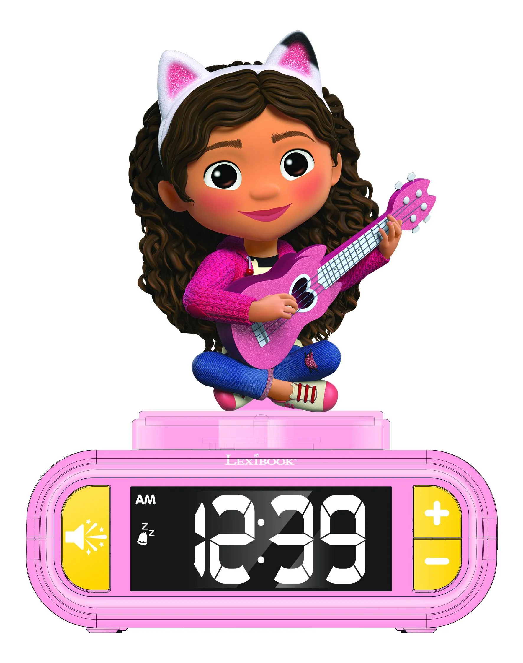 Gabby’s Dollhouse - Nightlight & Alarm Clock - Sound Effects