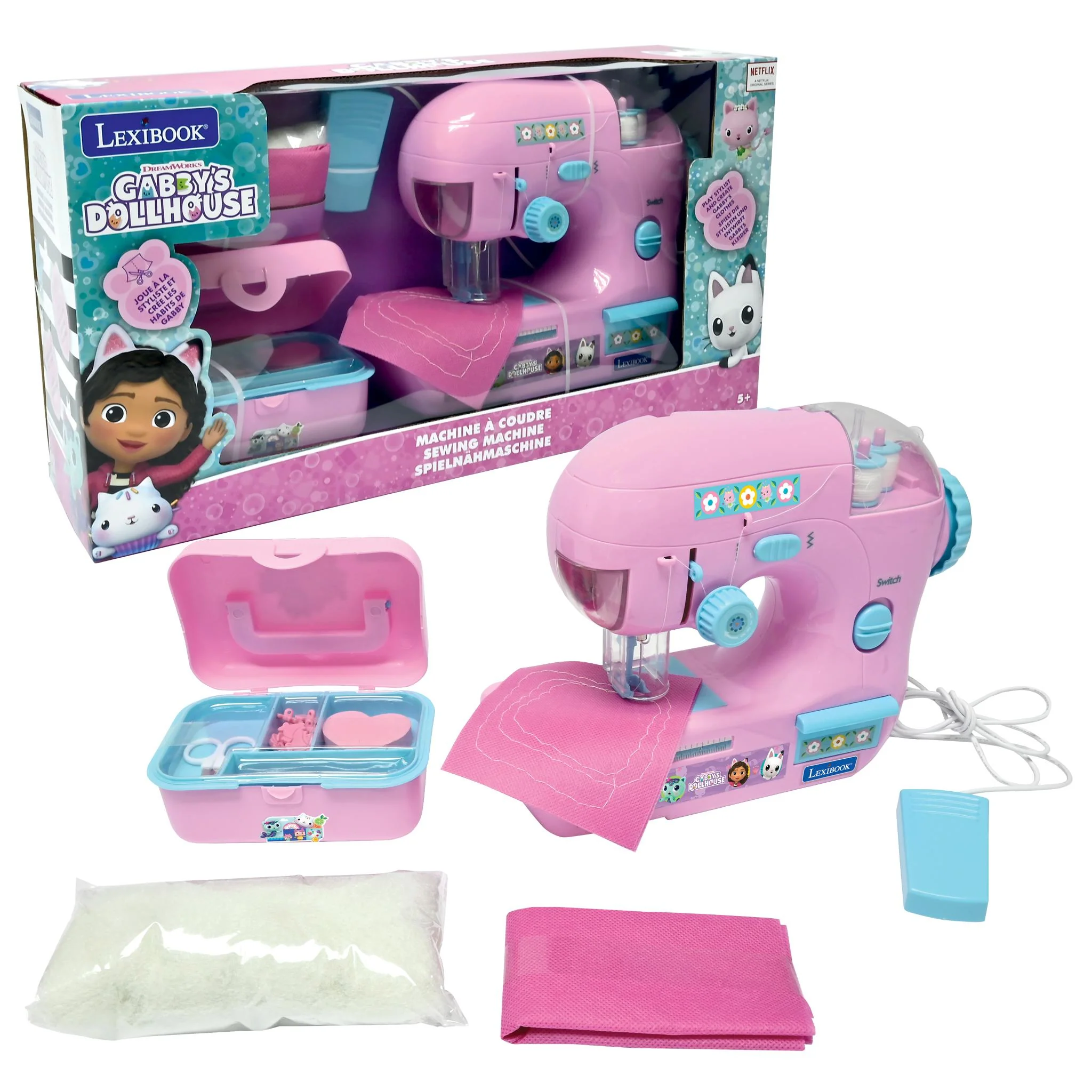 Gabby's Dollhouse Fashionista Sewing Machine Kit - Image 3