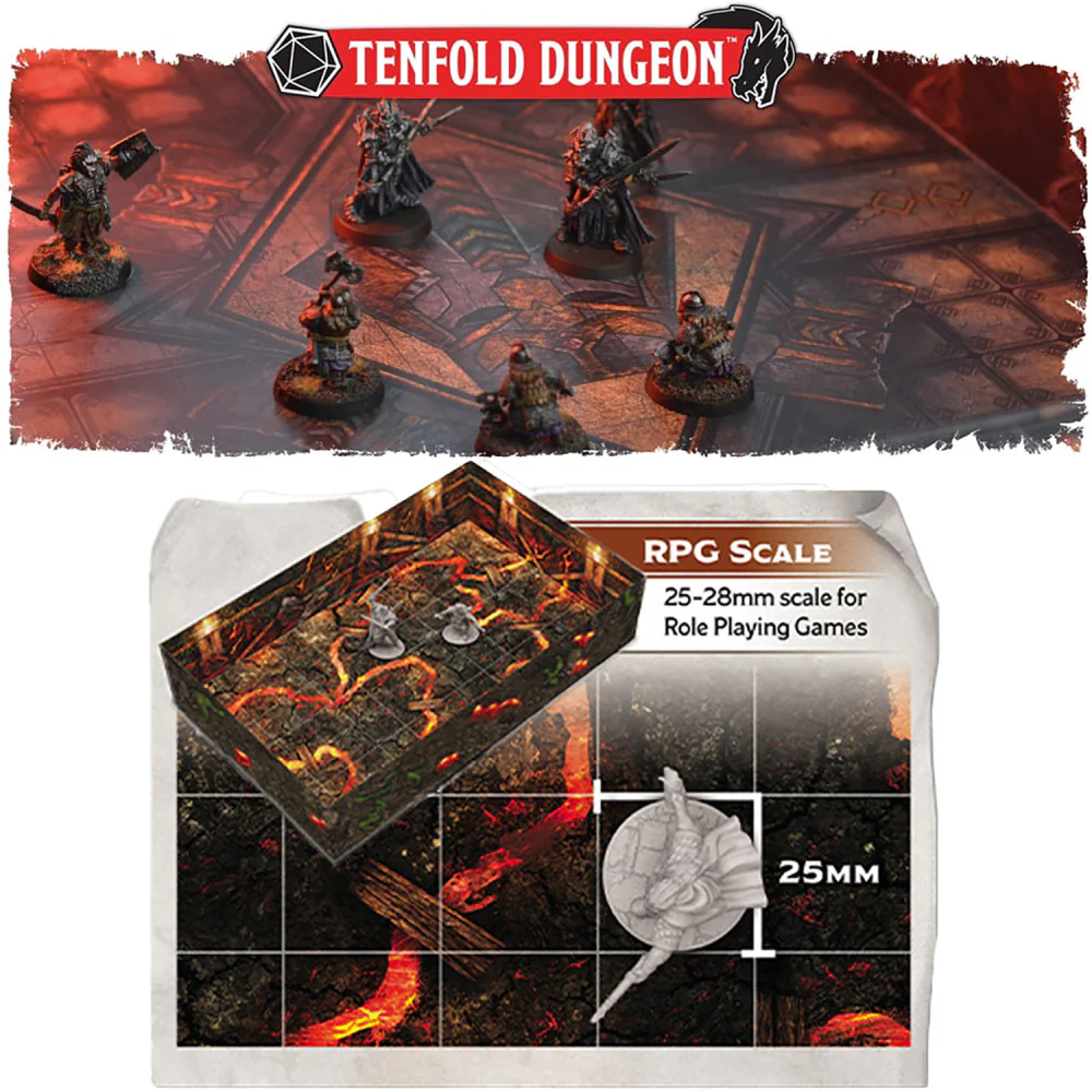 Gale Force 9: Tenfold Dungeon - Modular Mines of Khazad Terrain Set - Image 5