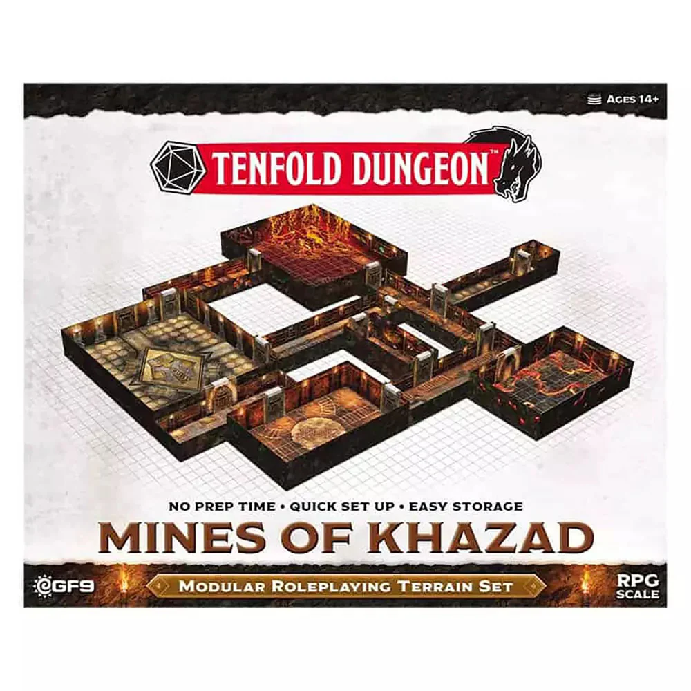 Gale Force 9: Tenfold Dungeon - Modular Mines of Khazad Terrain Set - Image 7