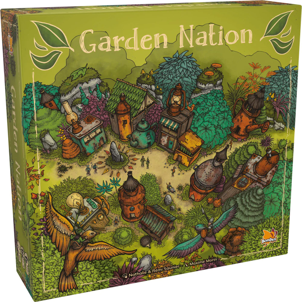 Garden Nation Strategy Board Game by Nathalie & Rémi Saunier