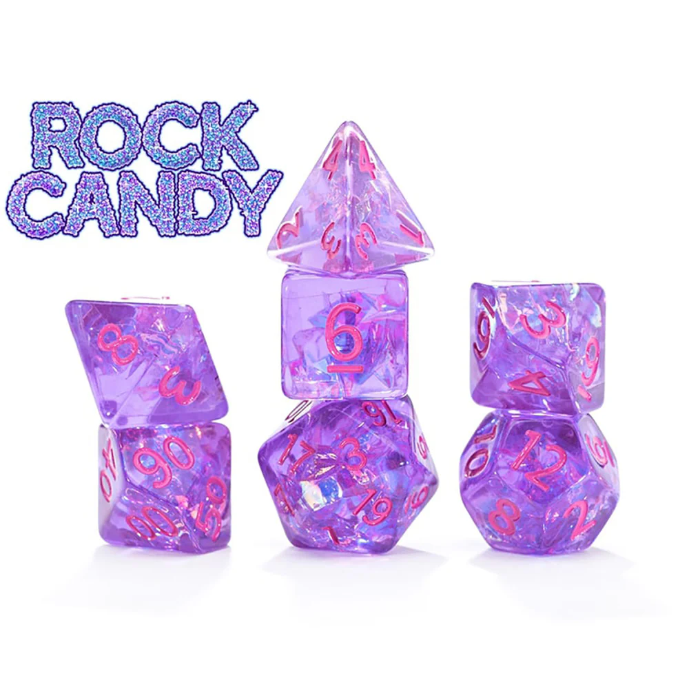 Gate Keeper Games and Dice: Inclusion Dice: Rock Candy - 7pc RPG Set - Image 2