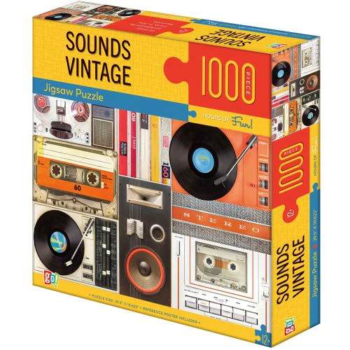 GC Retro Vinyl Record Jigsaw Puzzle - 1000 pc - Image 3