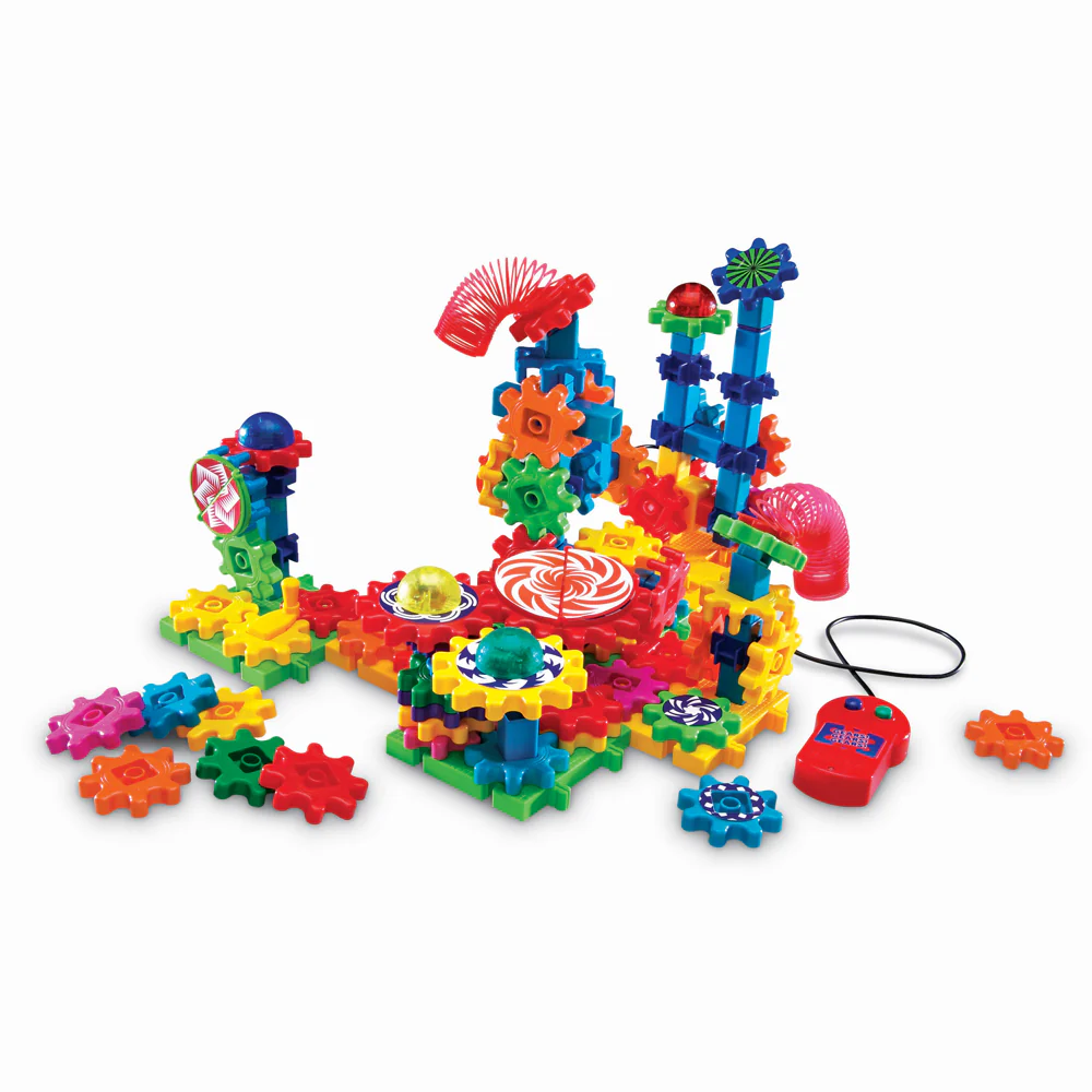 Learning Resources Gears! Gears! Gears! - Lights & Action Motorized Building Set - Image 2