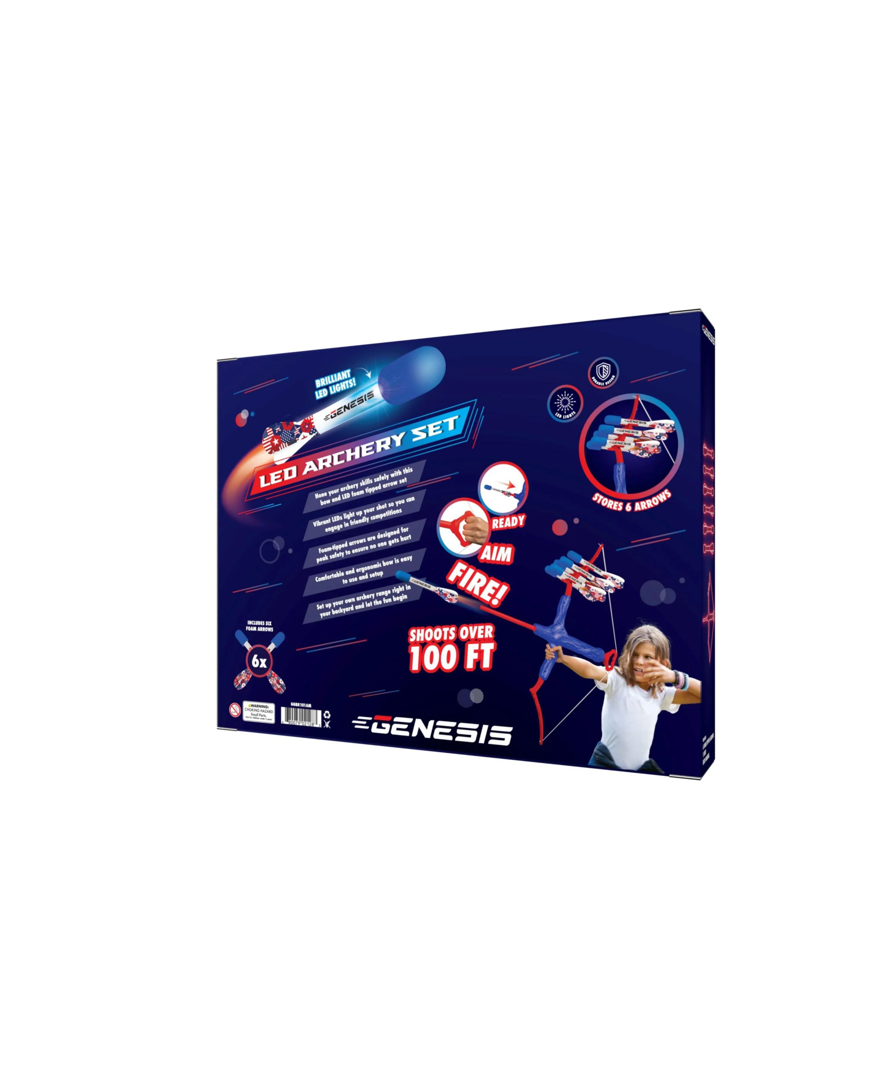 Genesis Americana LED Bubble Space Rocket – Cosmic Fun Awaits! - Image 3