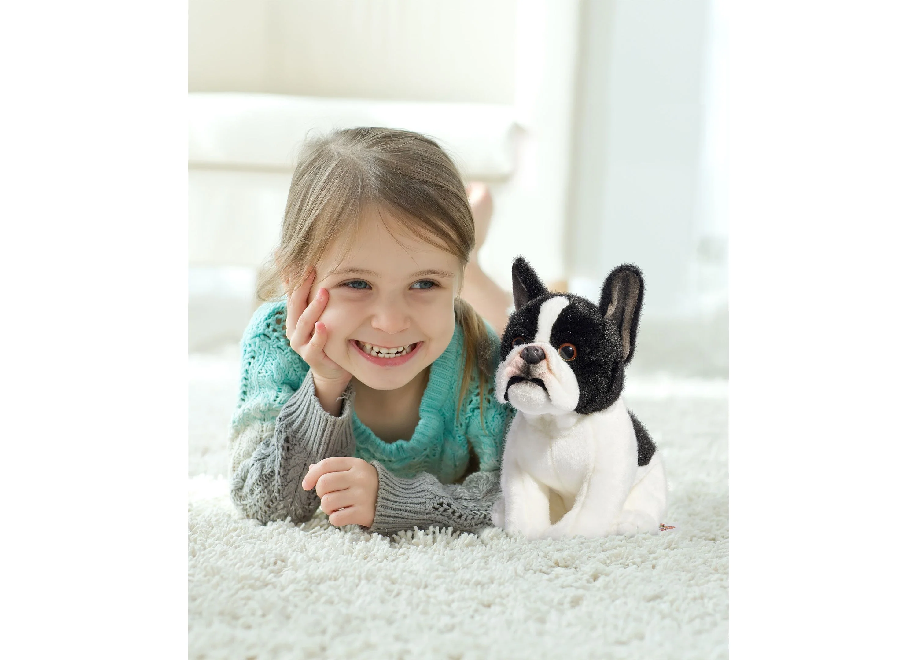 Geoffrey's Toy Box 10 inch Plush French Bulldog Puppy - Exclusive at Macy's - Image 4