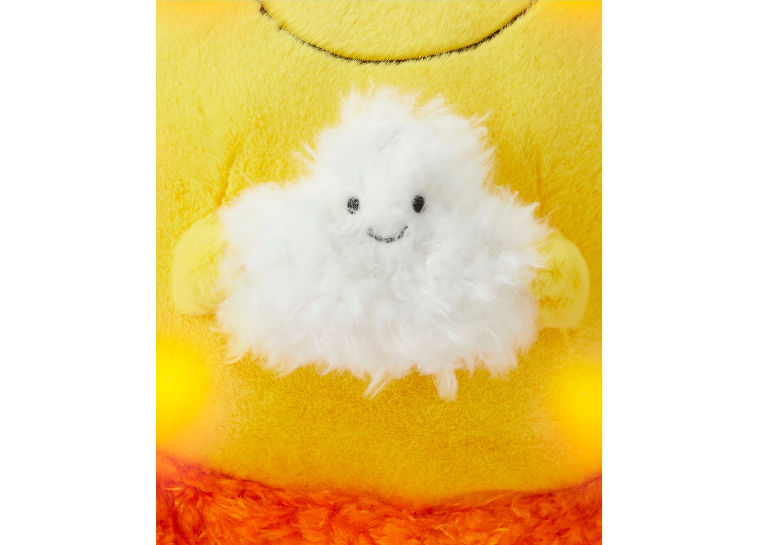 Geoffrey's Toy Box 12-inch Interactive Plush Sun with LED Lights and Sound - Orange - Image 2