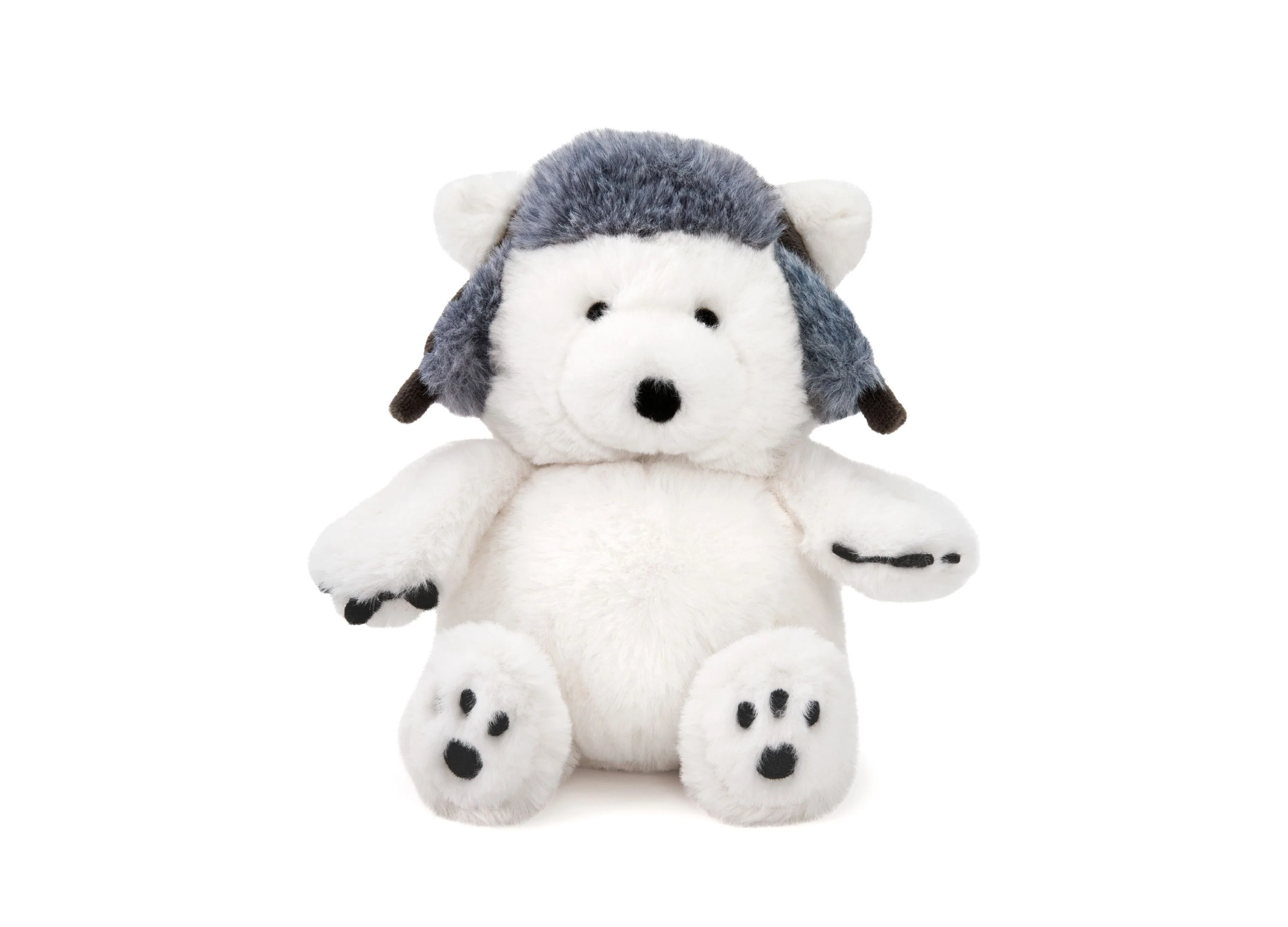 Geoffrey's Toy Box Exclusive 6-inch Winter Polar Bear Plush with Hat - Image 3