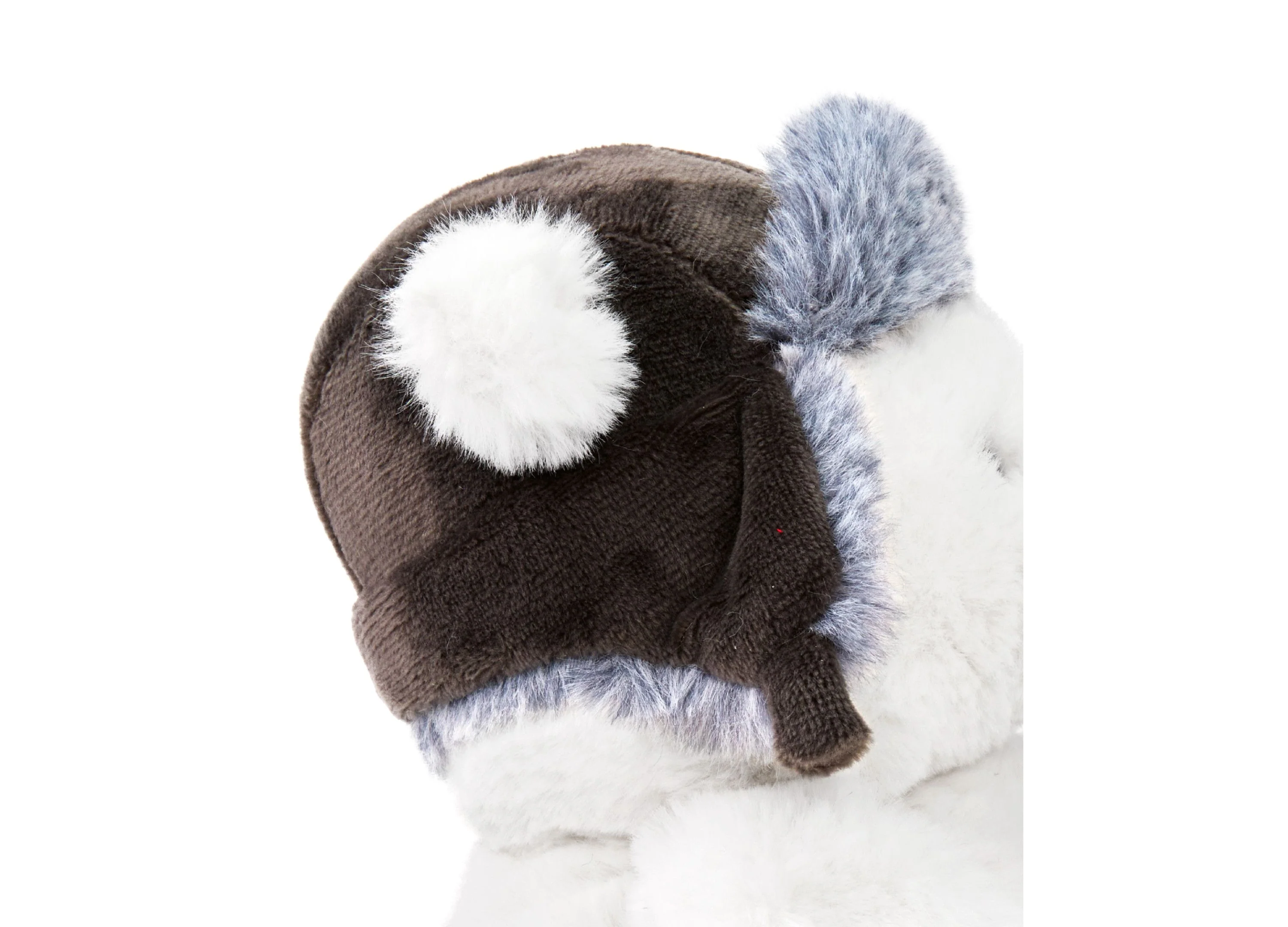 Geoffrey's Toy Box Exclusive 6-inch Winter Polar Bear Plush with Hat - Image 4